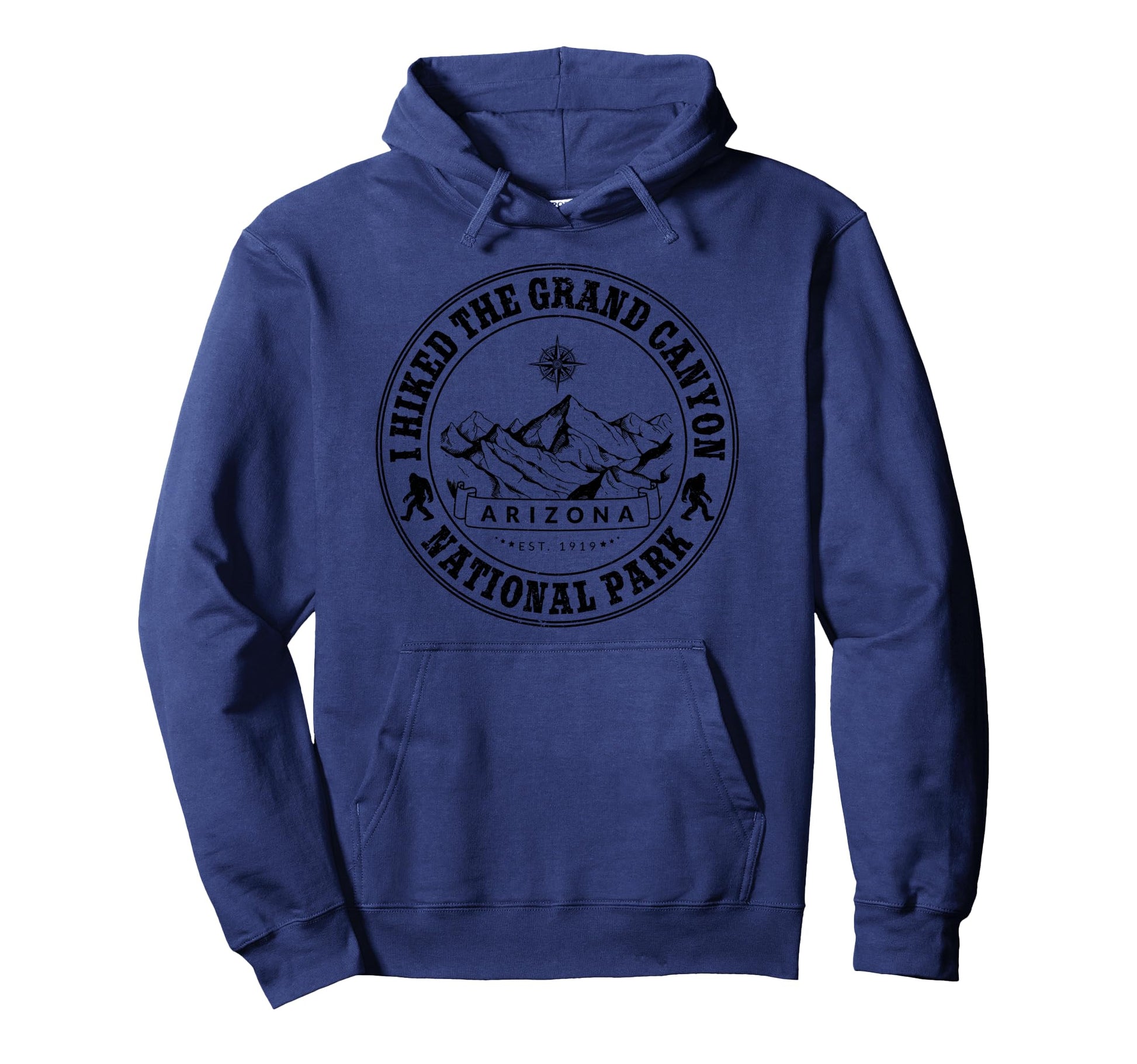 I Hiked Grand Canyon National Park Hoodie - Minimalist Print Unisex - T-Shirt, Sweatshirt, Hoodie