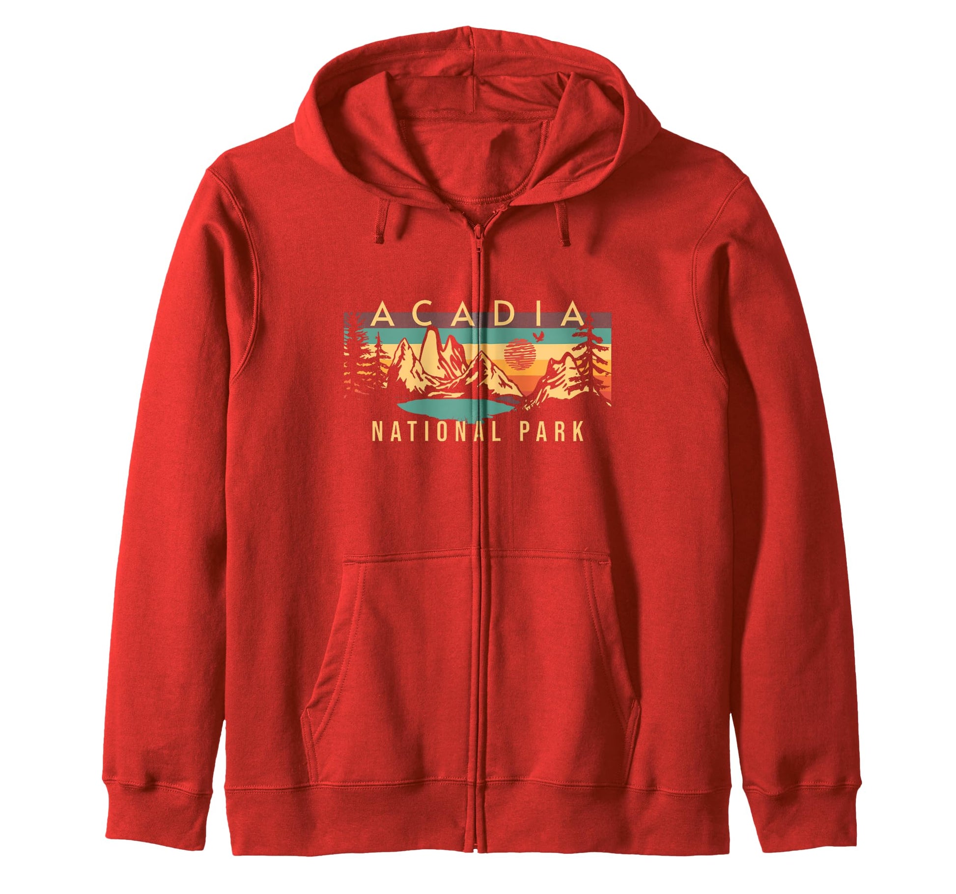 Acadia National Park Maine Usa Outdoor Hoodie - Unique Graphic for Adults - T-Shirt, Sweatshirt, Hoodie