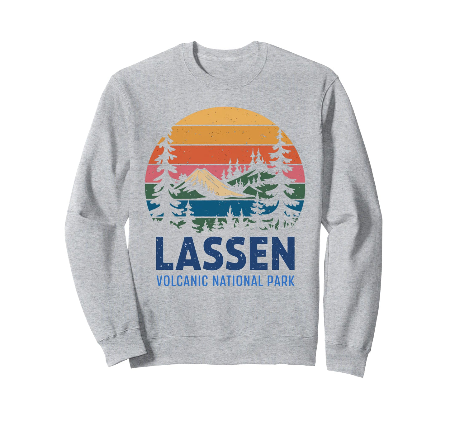 California Adventure Lassen Volcanic Sweatshirt - Graphic Print Unisex - T-Shirt, Sweatshirt, Hoodie