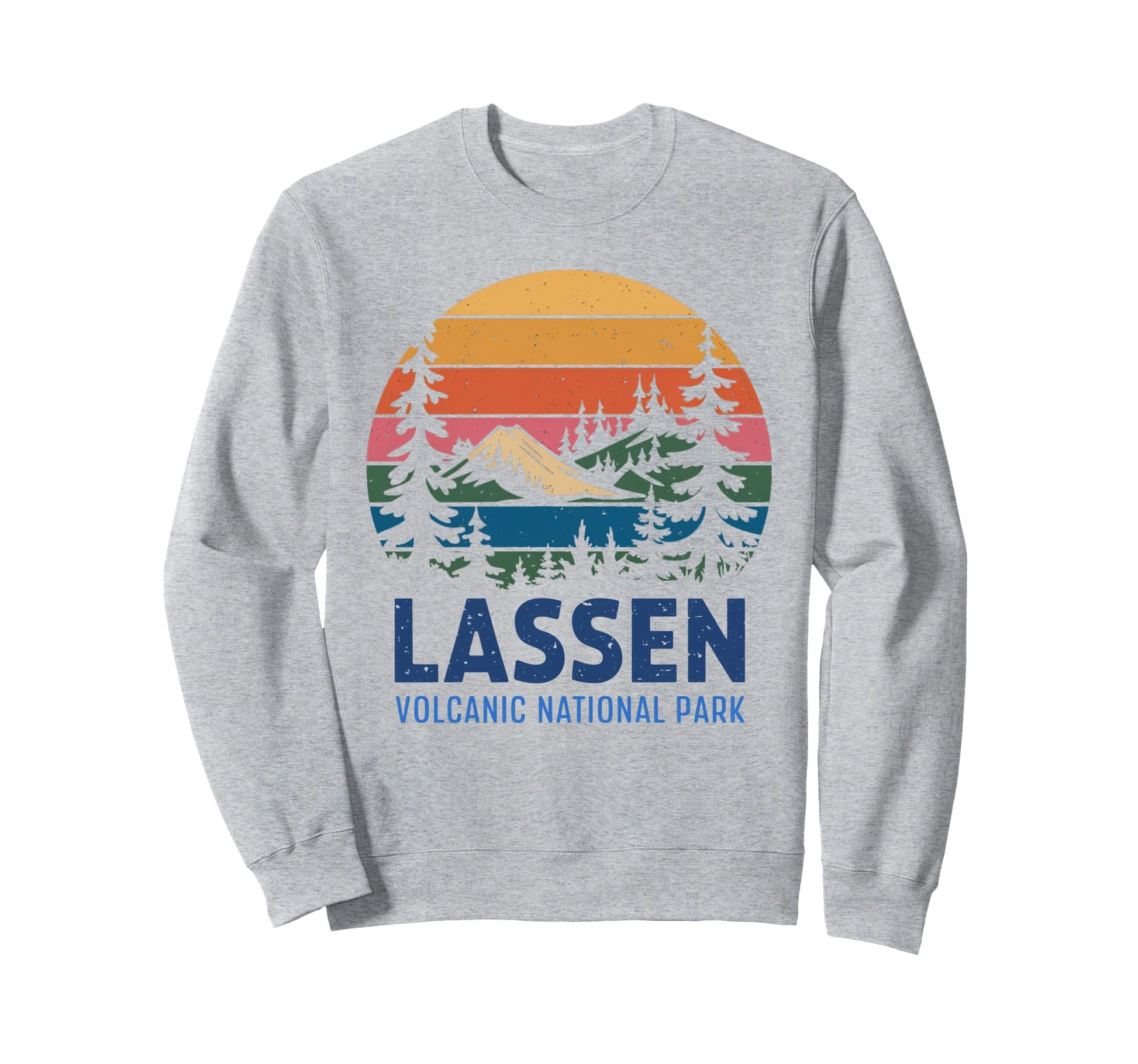 California Adventure Lassen Volcanic Sweatshirt - Graphic Print Unisex - T-Shirt, Sweatshirt, Hoodie