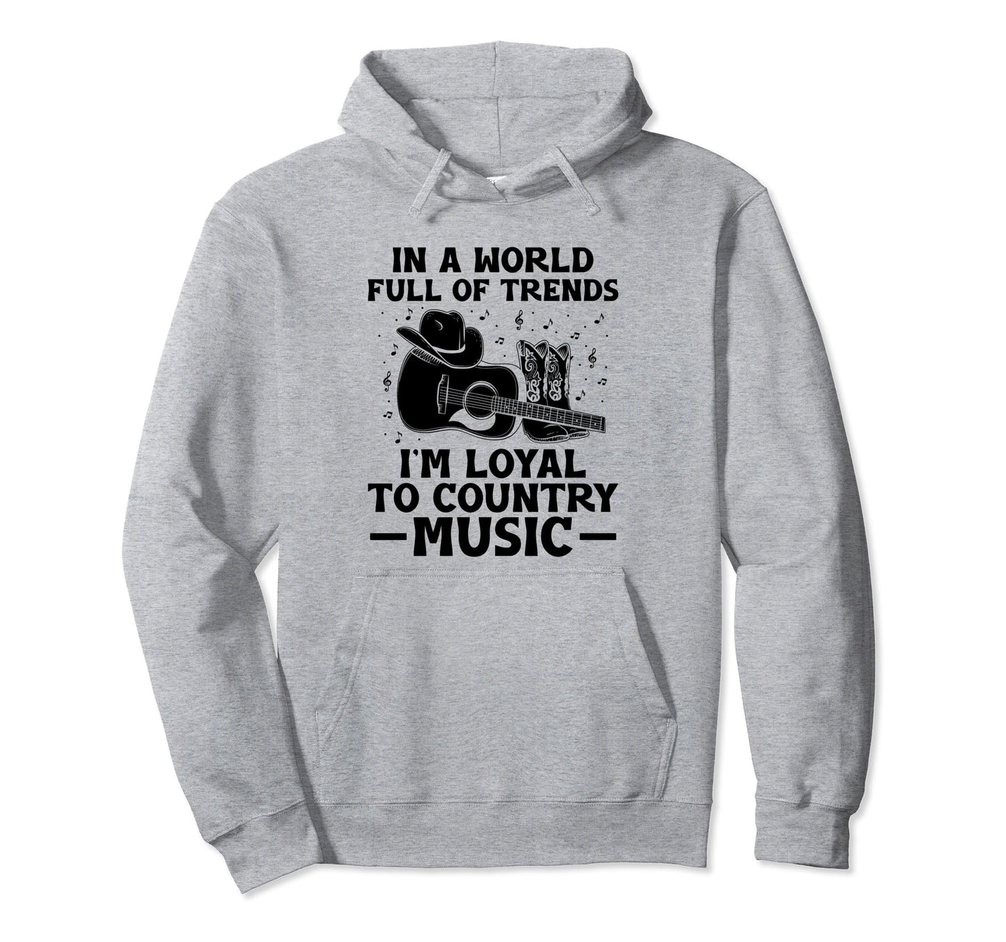 County Music Music Lover Western Hoodie - Fun Novelty Design for Adults - T-Shirt, Sweatshirt, Hoodie