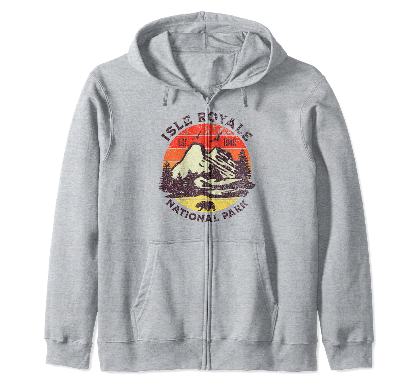 Isle Royale National Park Michigan Sweatshirt - Streetwear Style Men Women - T-Shirt, Sweatshirt, Hoodie