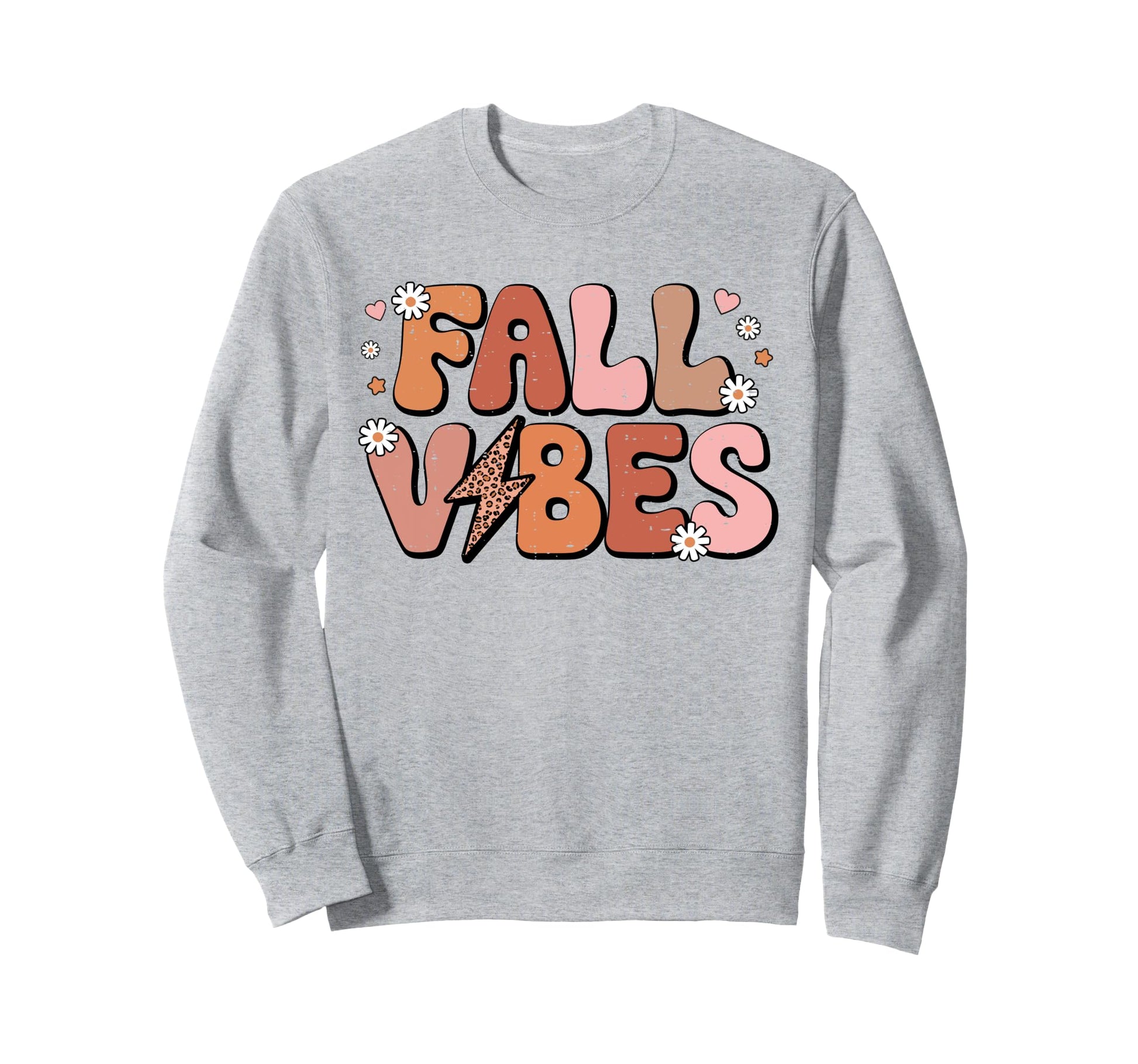 Fall Vibes Rainbow Fall Season Sweatshirt - Streetwear Style Men Women - T-Shirt, Sweatshirt, Hoodie