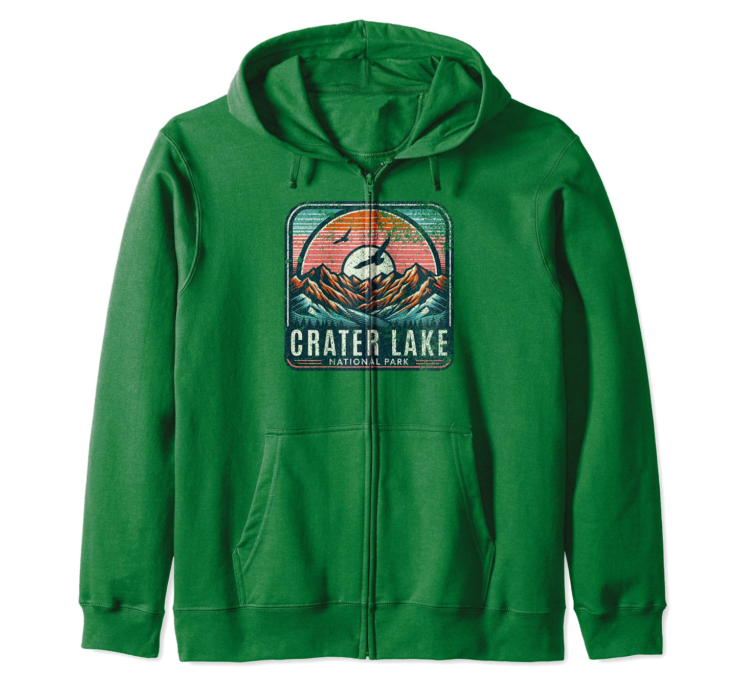 Crater Lake National Park Oregon Usa Hoodie - Trendy Graphic for Adults - T-Shirt, Sweatshirt, Hoodie