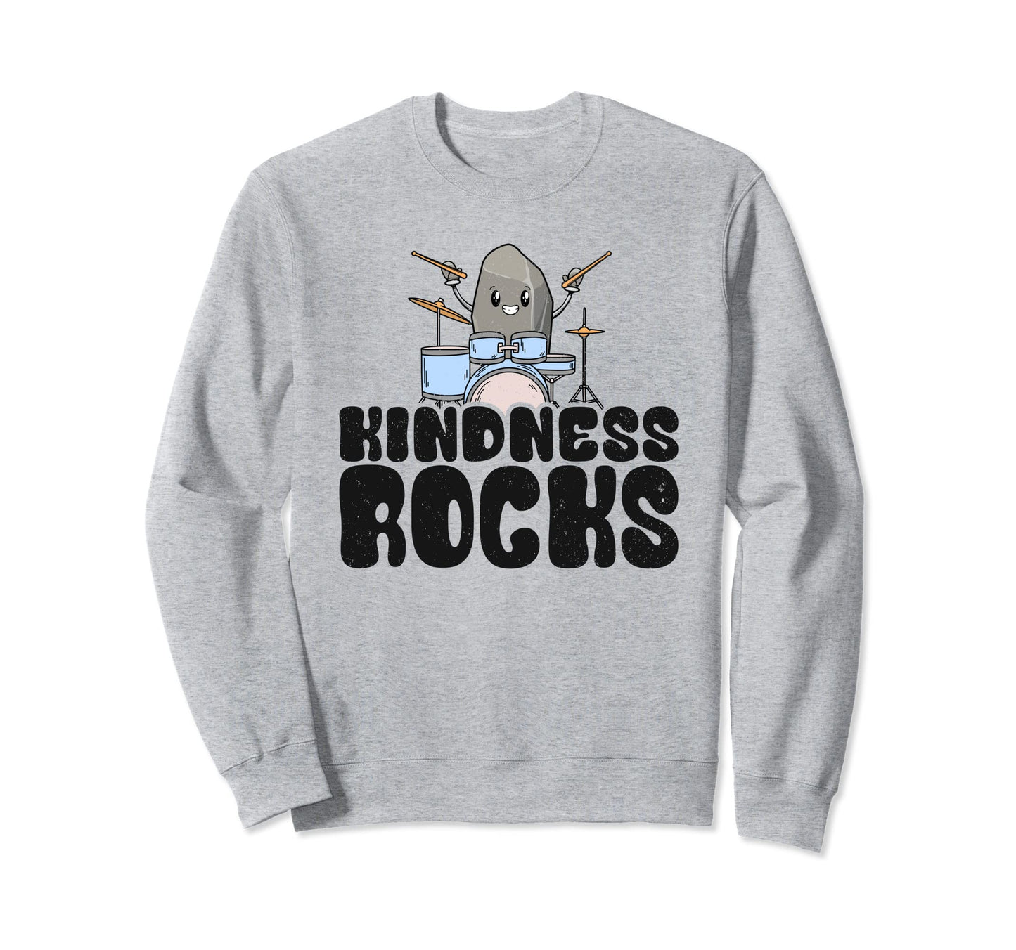 Anti Bullying Rainbow Music Sweatshirt - Aesthetic Graphic for Adults - T-Shirt, Sweatshirt, Hoodie