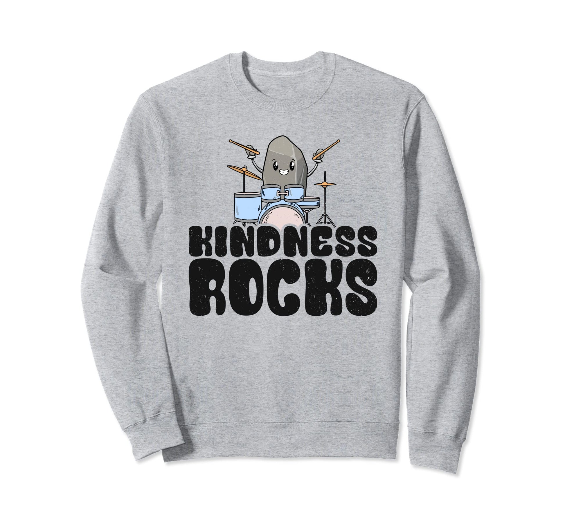 Anti Bullying Rainbow Music Sweatshirt - Aesthetic Graphic for Adults - T-Shirt, Sweatshirt, Hoodie