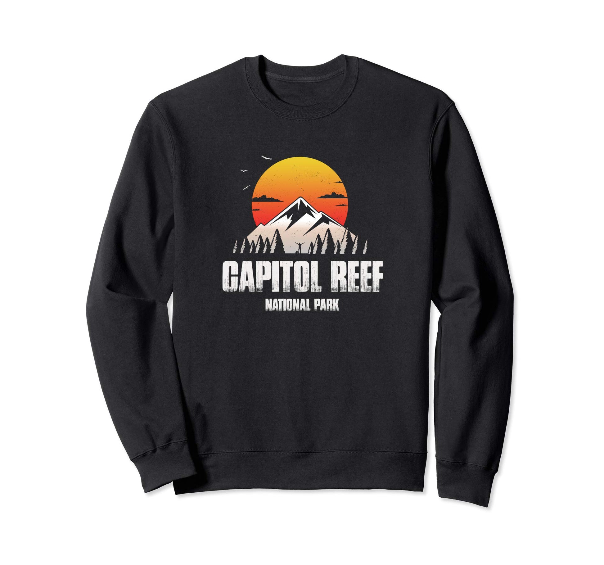 Capitol Reef Reminder National Sweatshirt - Aesthetic Graphic Men Women - T-Shirt, Sweatshirt, Hoodie