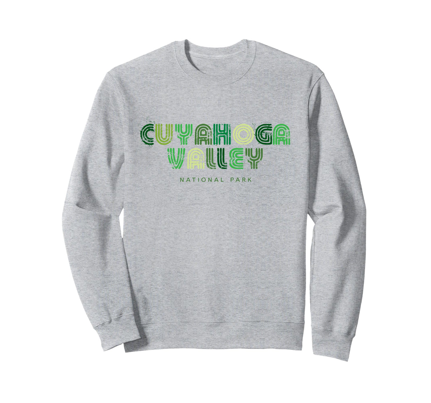 Cuyahoga Valley National Park 70S Sweatshirt - Novelty Apparel for Adults - T-Shirt, Sweatshirt, Hoodie