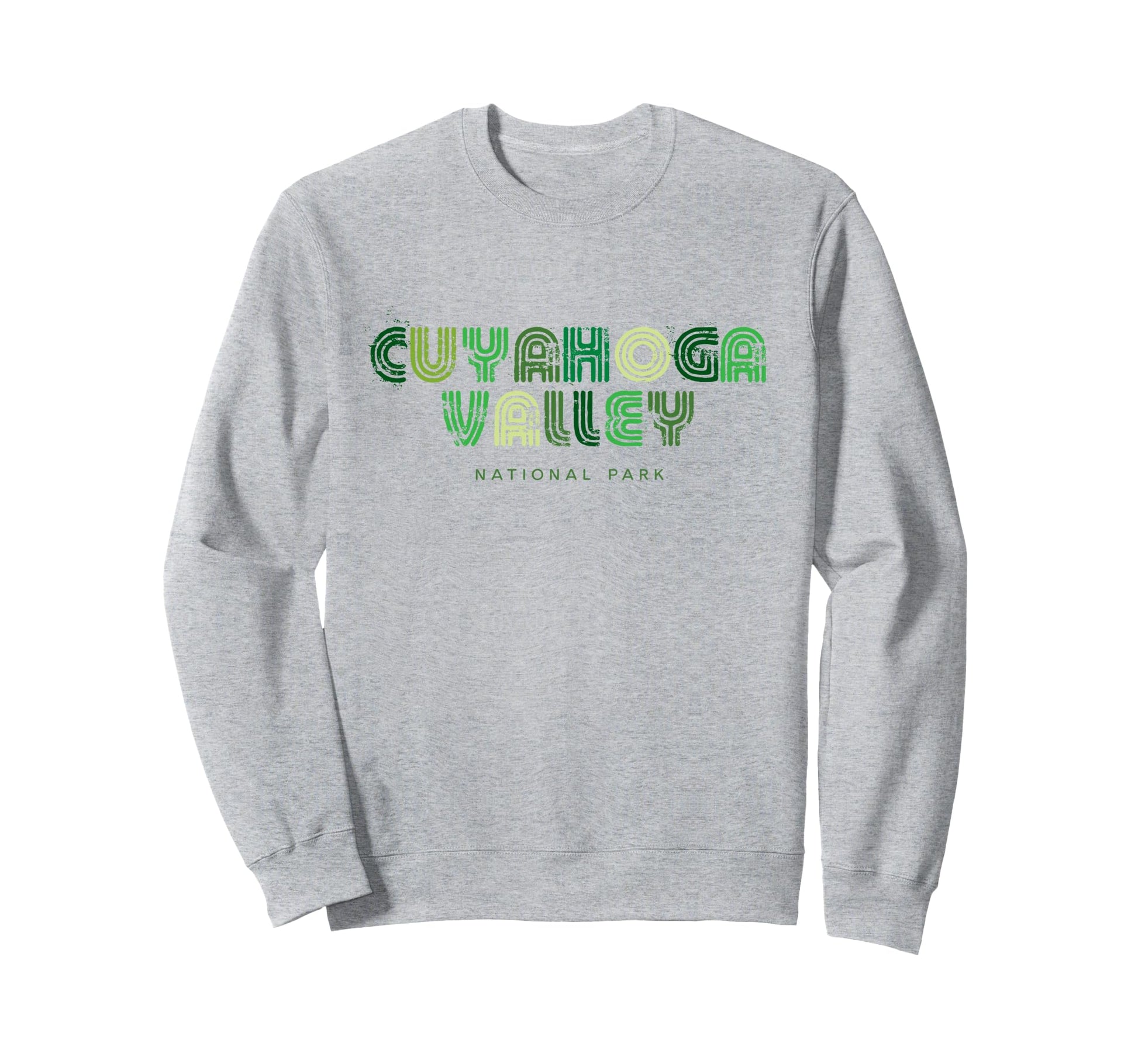 Cuyahoga Valley National Park 70S Sweatshirt - Novelty Apparel for Adults - T-Shirt, Sweatshirt, Hoodie