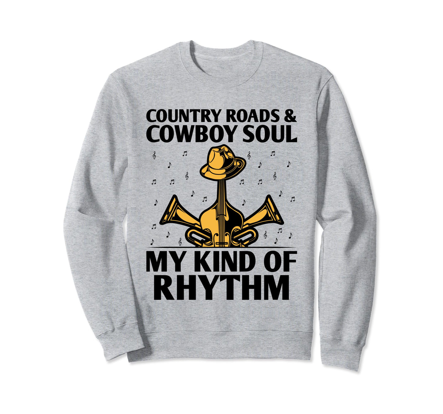 County Music Music Lover Western Sweatshirt - Custom Art Print Men Women - T-Shirt, Sweatshirt, Hoodie