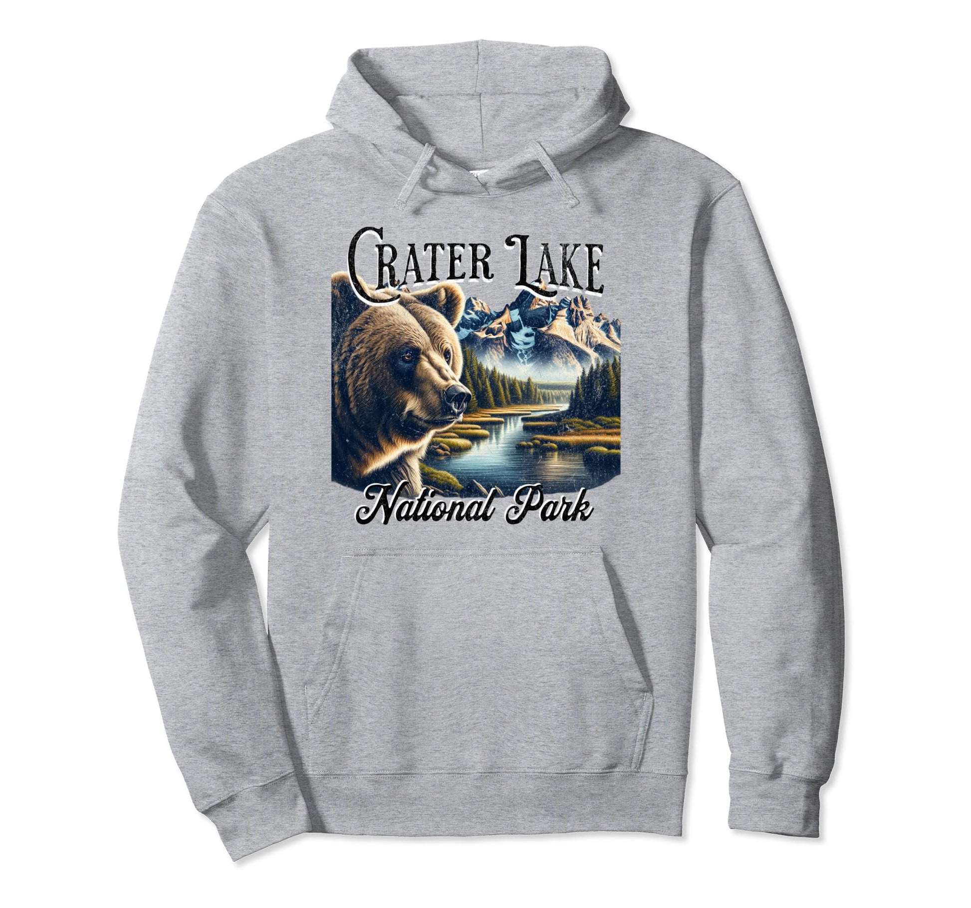 Crater Lake National Park Oregon Usa Sweatshirt - Minimalist Print Unisex - T-Shirt, Sweatshirt, Hoodie