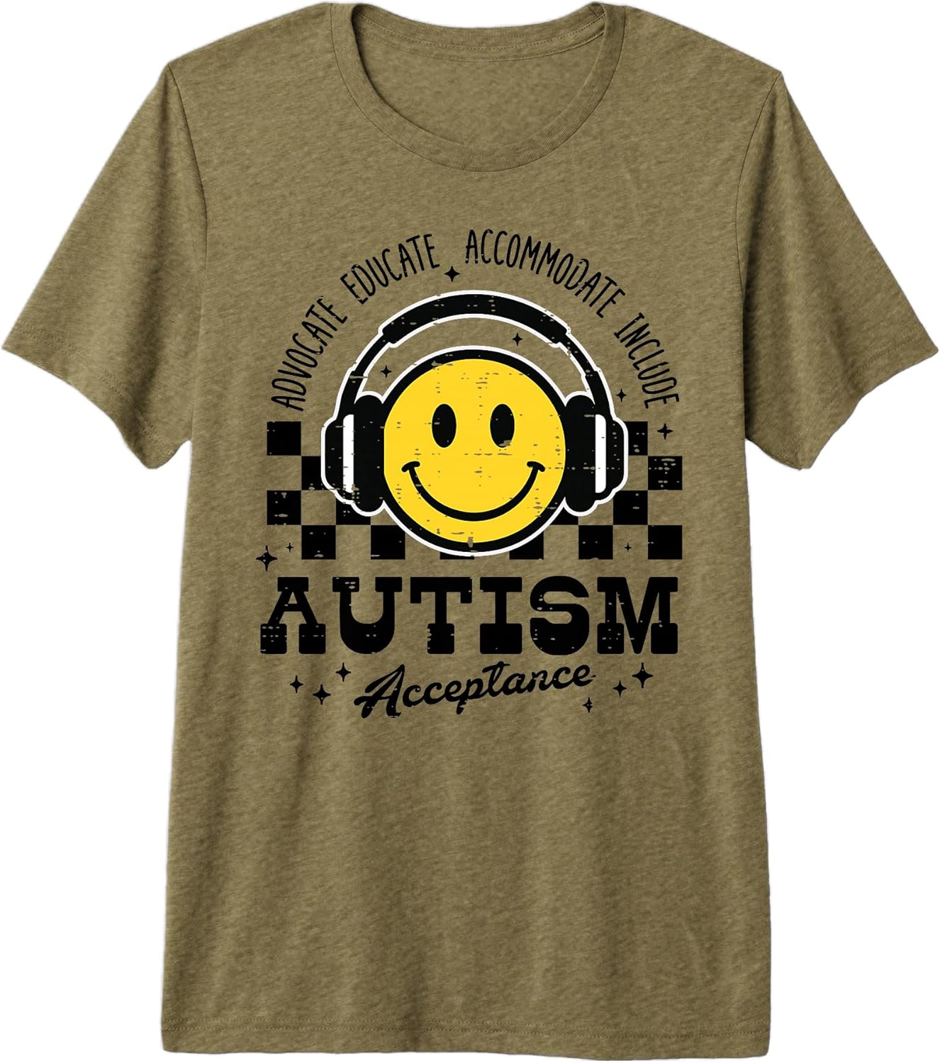 Autism Awareness Men Women Kids Acceptance - Adult & Kids T-Shirts, Sweatshirts & Hoodies apparel design preview 1