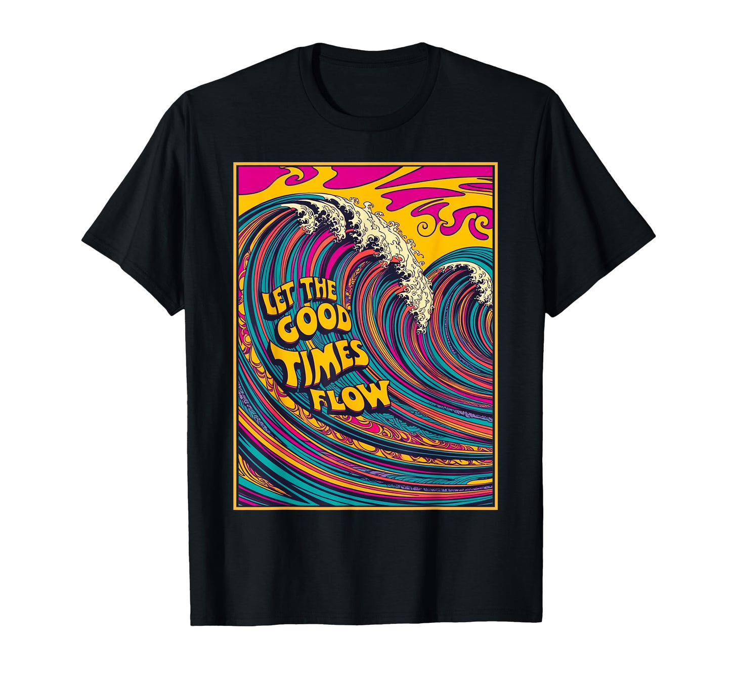 Psychedelic Vaporwave Aesthetic 80S T-Shirt - Custom Art Print for Adults - T-Shirt, Sweatshirt, Hoodie