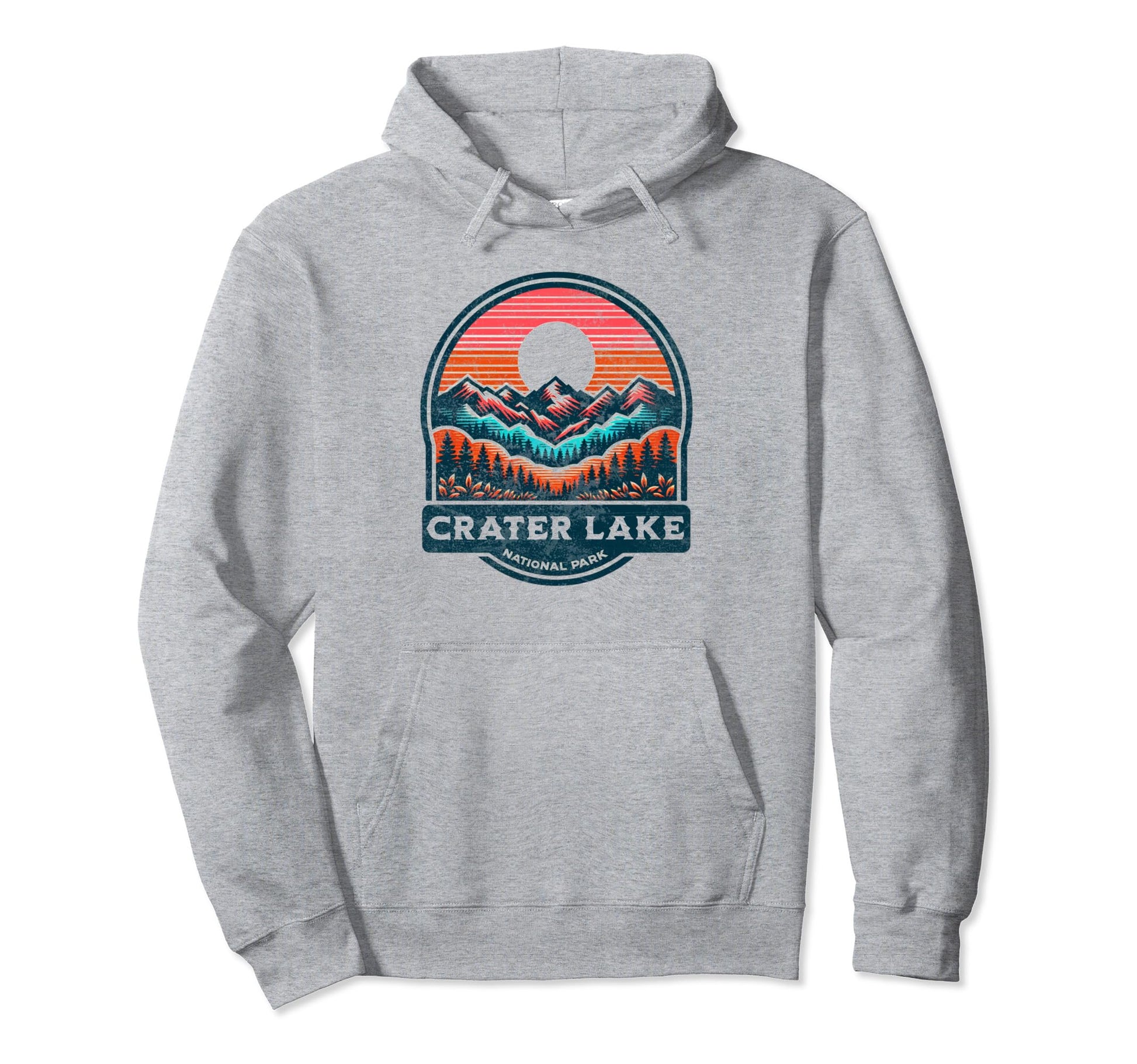 Crater Lake National Park Oregon Usa Hoodie - Casual Everyday Wear Unisex - T-Shirt, Sweatshirt, Hoodie