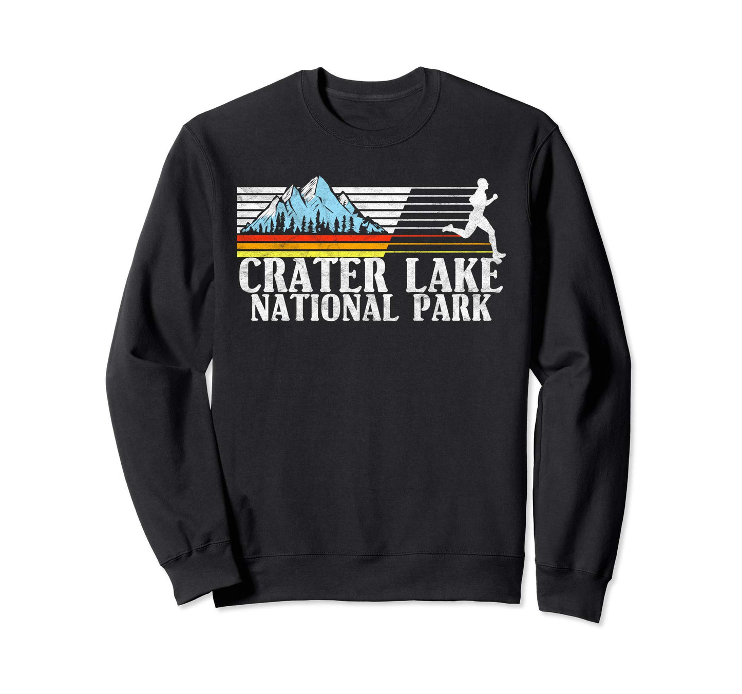 Crater Lake National Park Trail Sweatshirt - Trendy Graphic for Adults - T-Shirt, Sweatshirt, Hoodie
