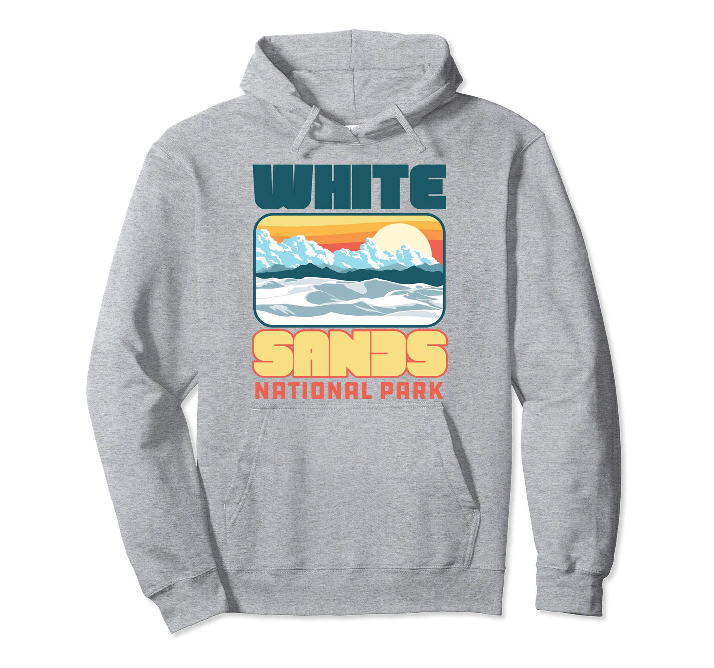 White Sand National Park 80S Hoodie - Aesthetic Graphic Unisex - T-Shirt, Sweatshirt, Hoodie