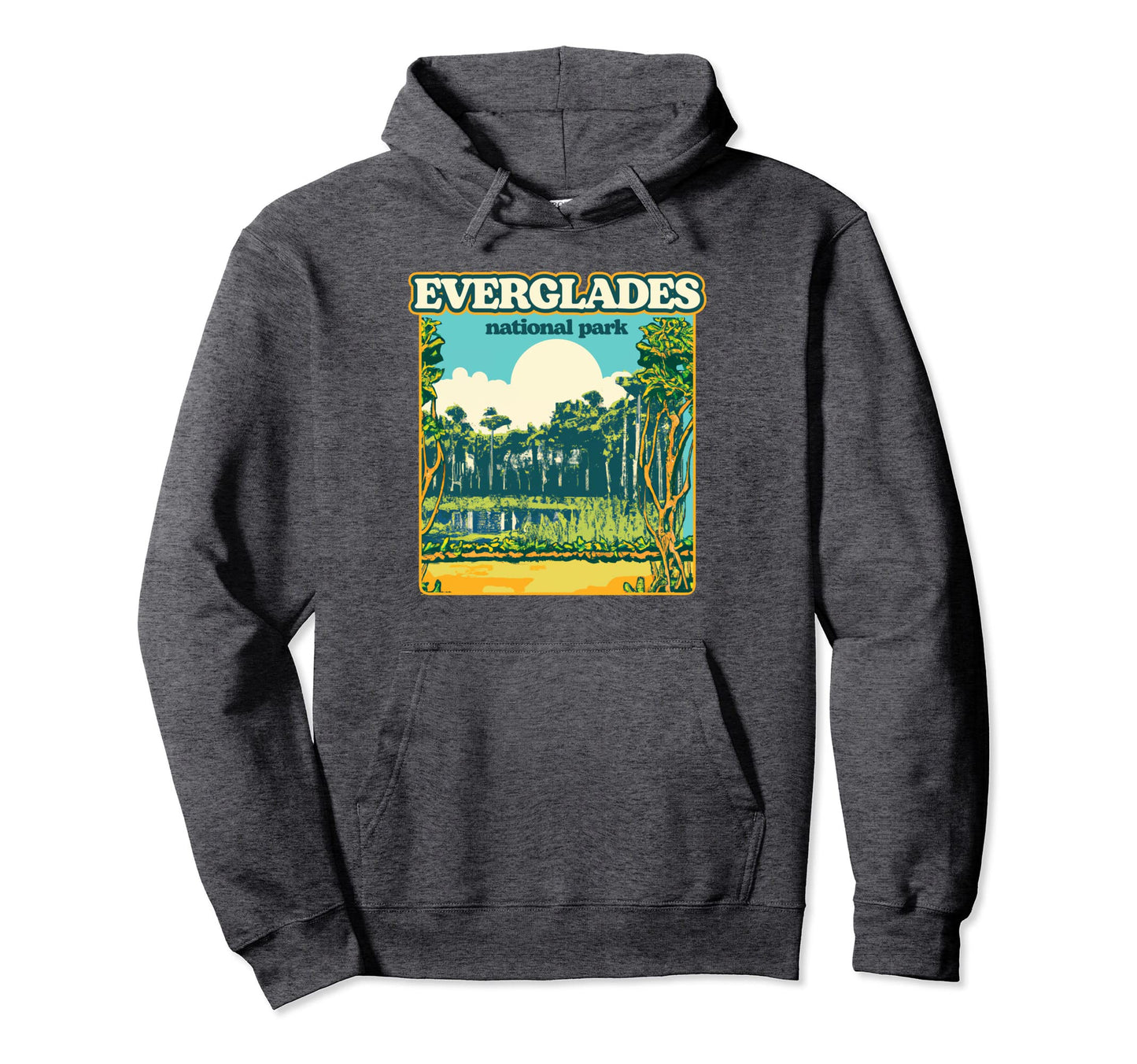 Everglades National Park Park Hoodie - Custom Art Print Men Women - T-Shirt, Sweatshirt, Hoodie