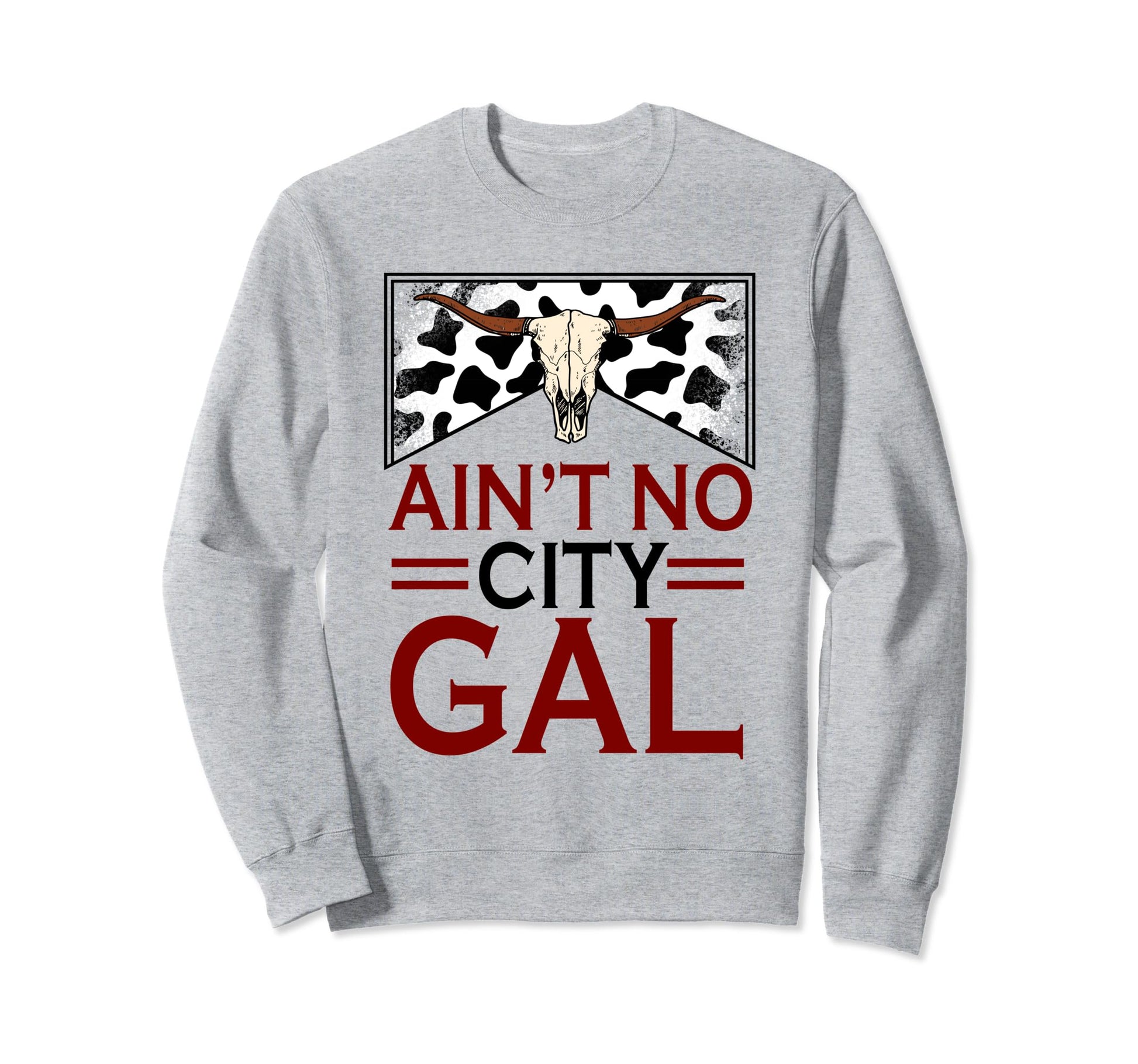 Western Country Cowgirl Sweatshirt - Minimalist Print Unisex - T-Shirt, Sweatshirt, Hoodie