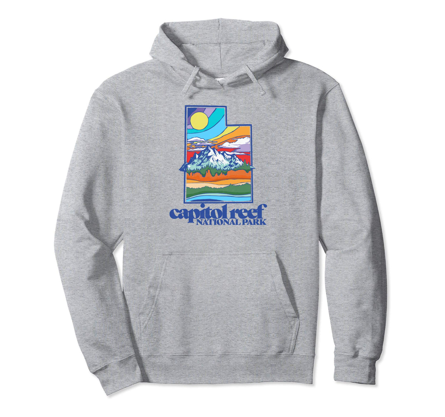 Capitol Reef National Park Utah Nature Hoodie - Graphic Print Men Women - T-Shirt, Sweatshirt, Hoodie