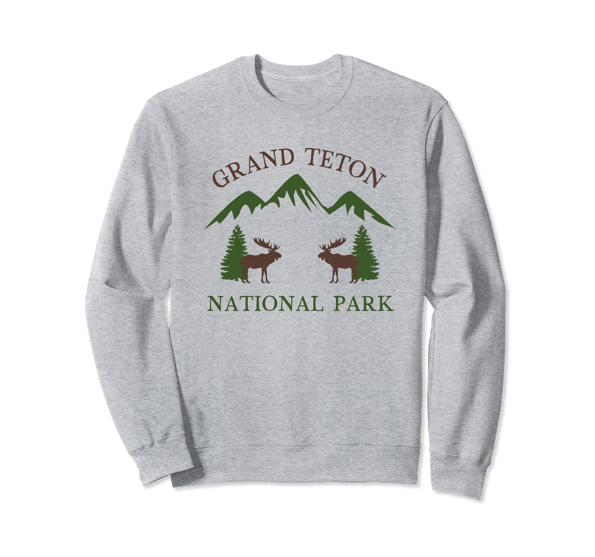 Grand Teton National Park Sweatshirt - Casual Everyday Wear for Adults - T-Shirt, Sweatshirt, Hoodie