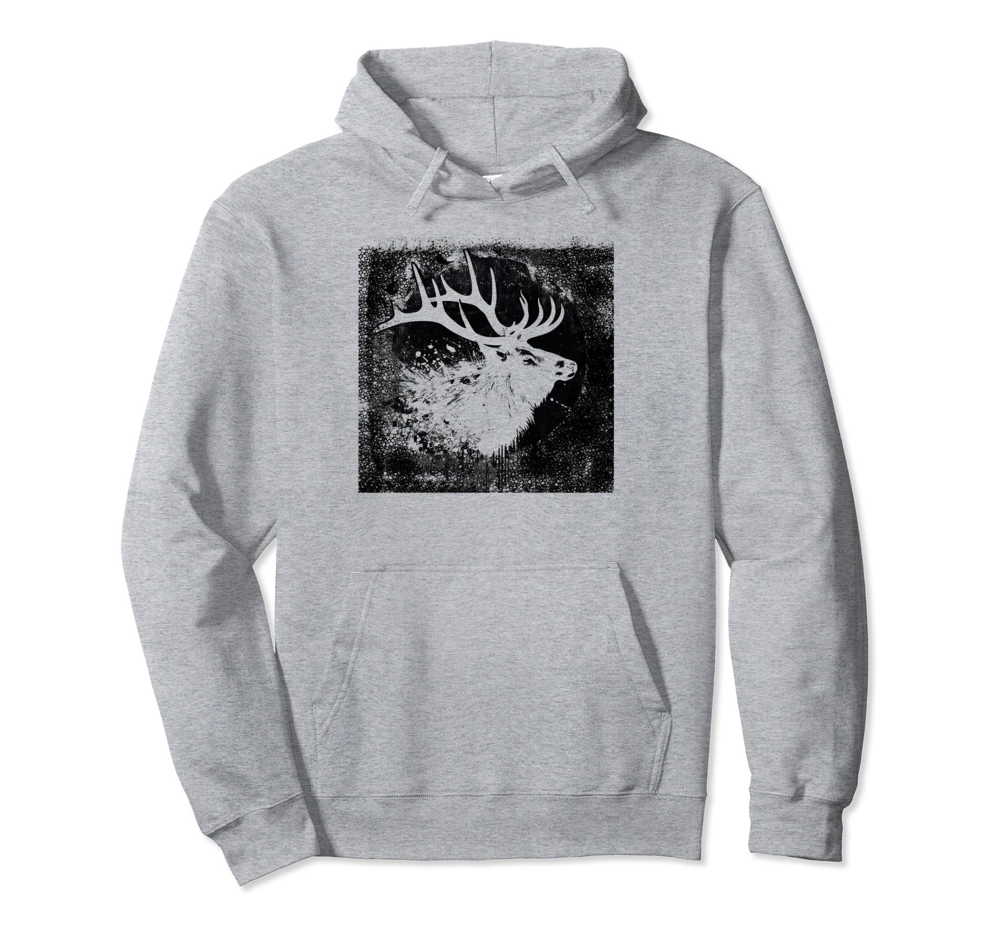 Elk Hunters Womens Mens Western Hoodie - Aesthetic Graphic Men Women - T-Shirt, Sweatshirt, Hoodie