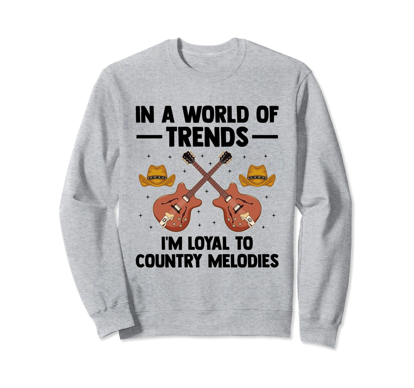 County Music Music Lover Western Sweatshirt - Novelty Apparel Men Women - T-Shirt, Sweatshirt, Hoodie