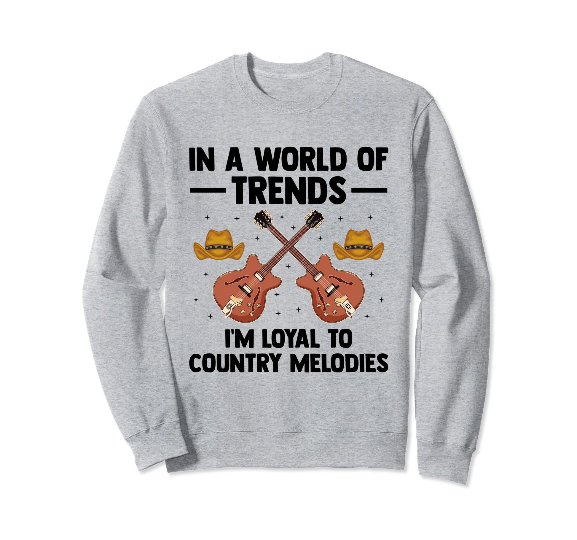 County Music Music Lover Western Sweatshirt - Novelty Apparel Men Women - T-Shirt, Sweatshirt, Hoodie