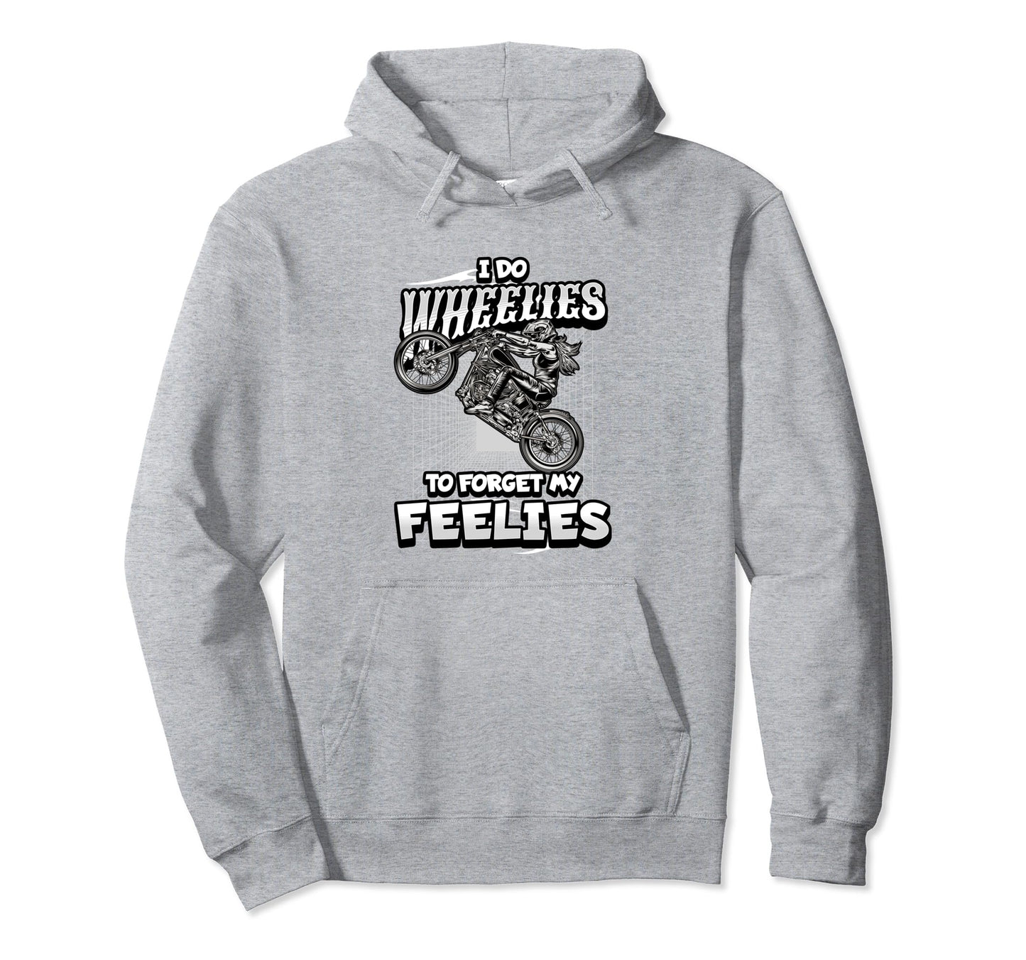 Biker Motorcycle Motorcycle Funny Hoodie - Unique Graphic for Adults - T-Shirt, Sweatshirt, Hoodie