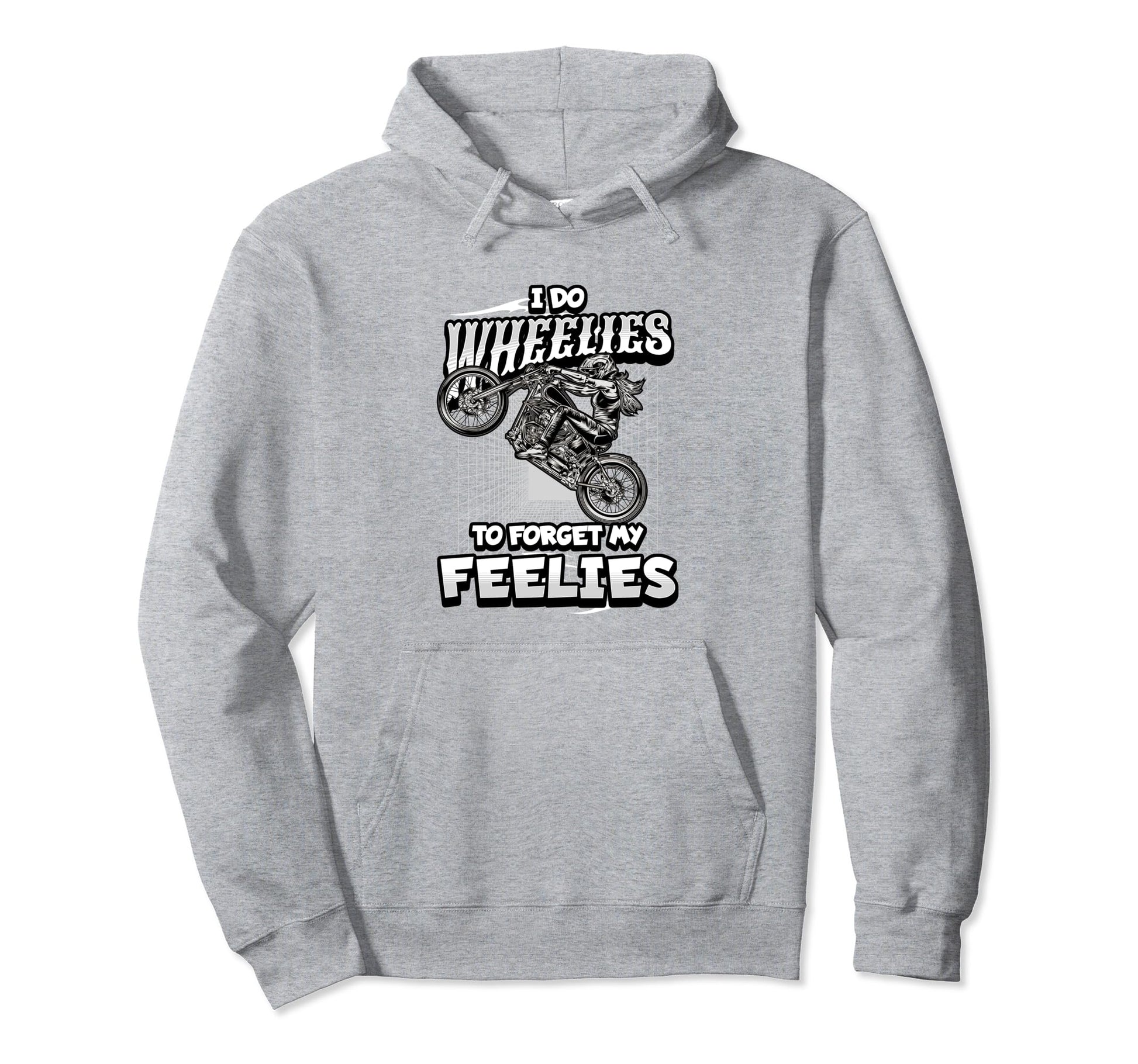 Biker Motorcycle Motorcycle Funny Hoodie - Unique Graphic for Adults - T-Shirt, Sweatshirt, Hoodie