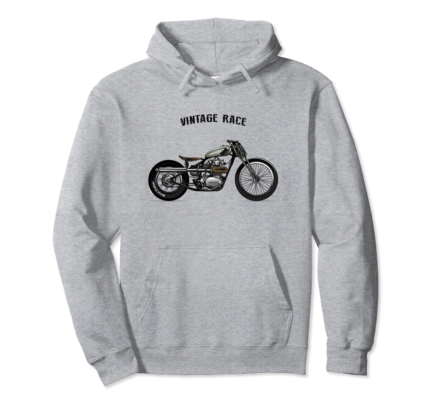 Bike Moto Motorcycle Hoody Biker Hoodie - Novelty Apparel for Adults - T-Shirt, Sweatshirt, Hoodie