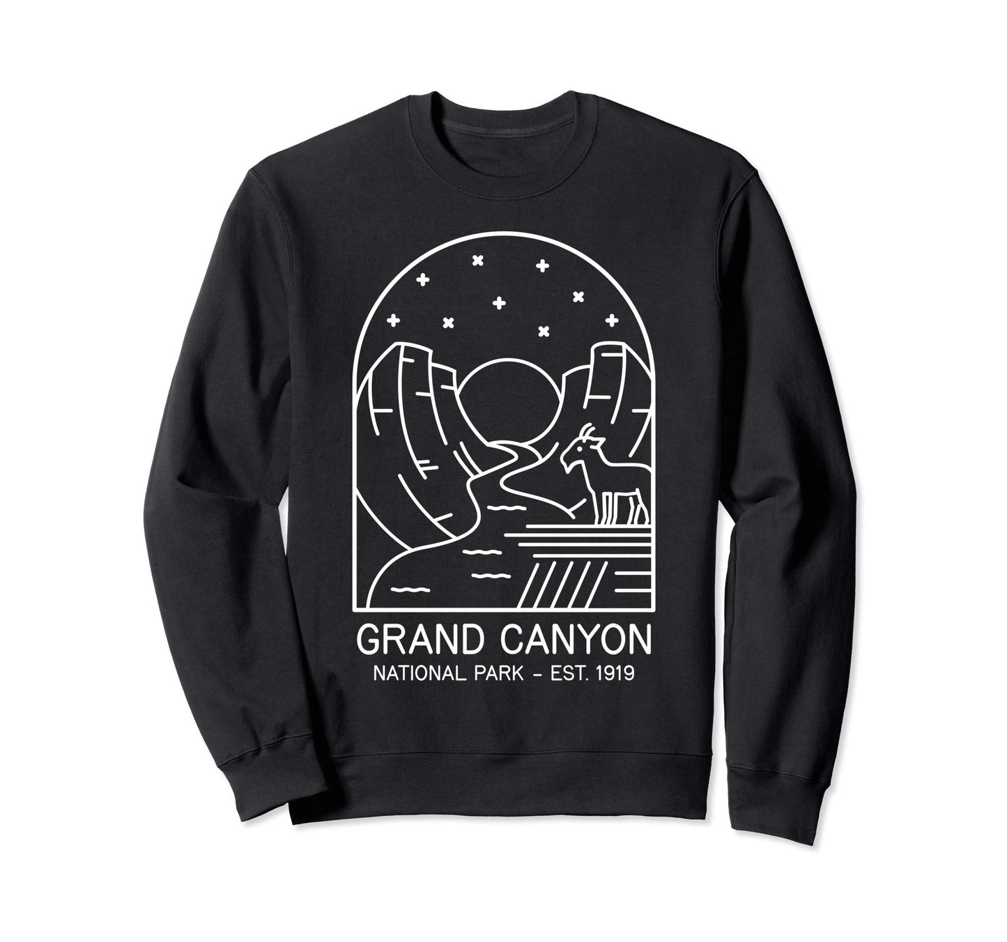 Grand Canyon National Park 1919 Sweatshirt - Trendy Graphic Men Women - T-Shirt, Sweatshirt, Hoodie