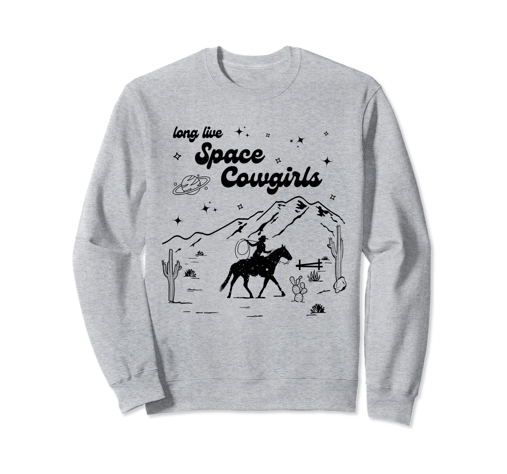 Rodeo Howdy Western Cowboy Sweatshirt - Fun Novelty Design Men Women - T-Shirt, Sweatshirt, Hoodie