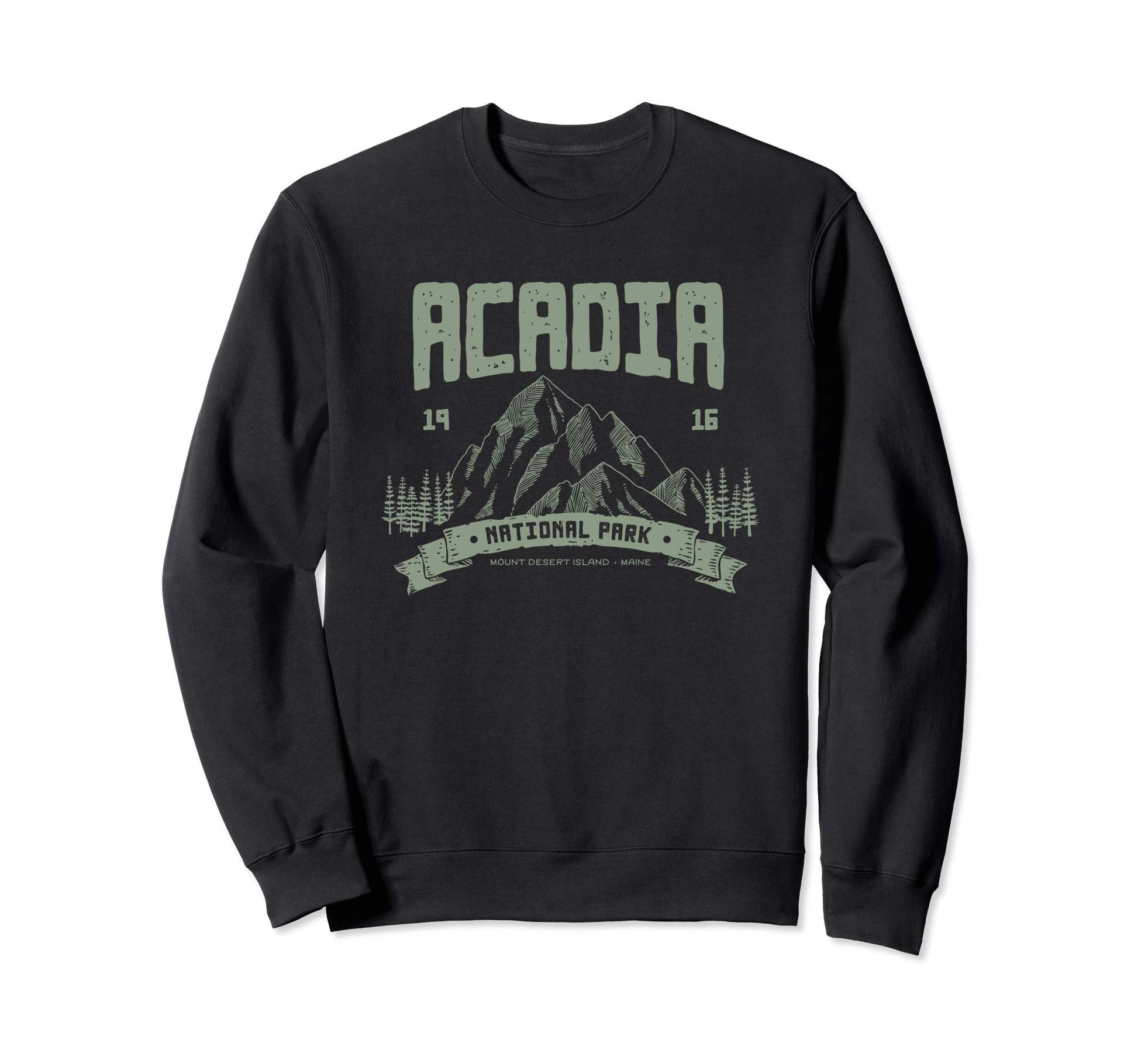 Acadia National Park Outdoor Gift Sweatshirt - Aesthetic Graphic for Adults - T-Shirt, Sweatshirt, Hoodie