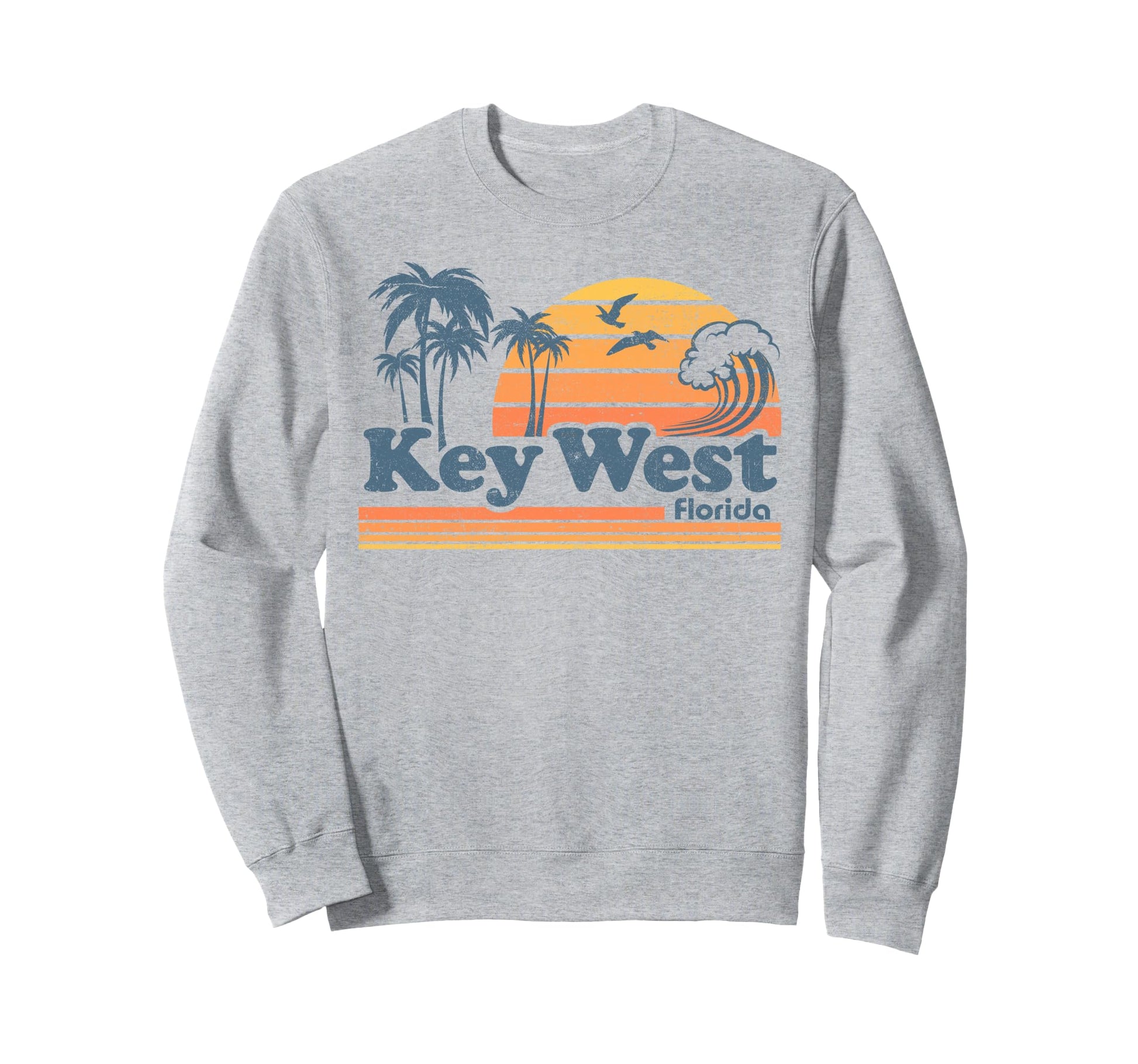 Key West Florida Beach Spring Sweatshirt - Streetwear Style Men Women - T-Shirt, Sweatshirt, Hoodie