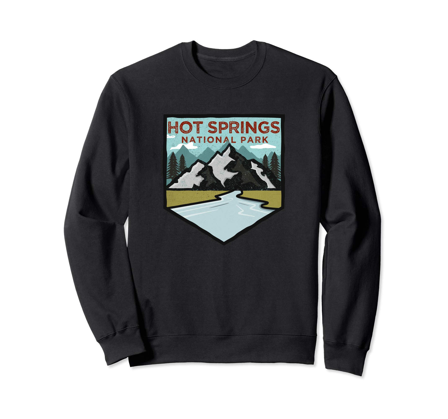 Hot Springs National Park Gift Sweatshirt - Novelty Apparel for Adults - T-Shirt, Sweatshirt, Hoodie
