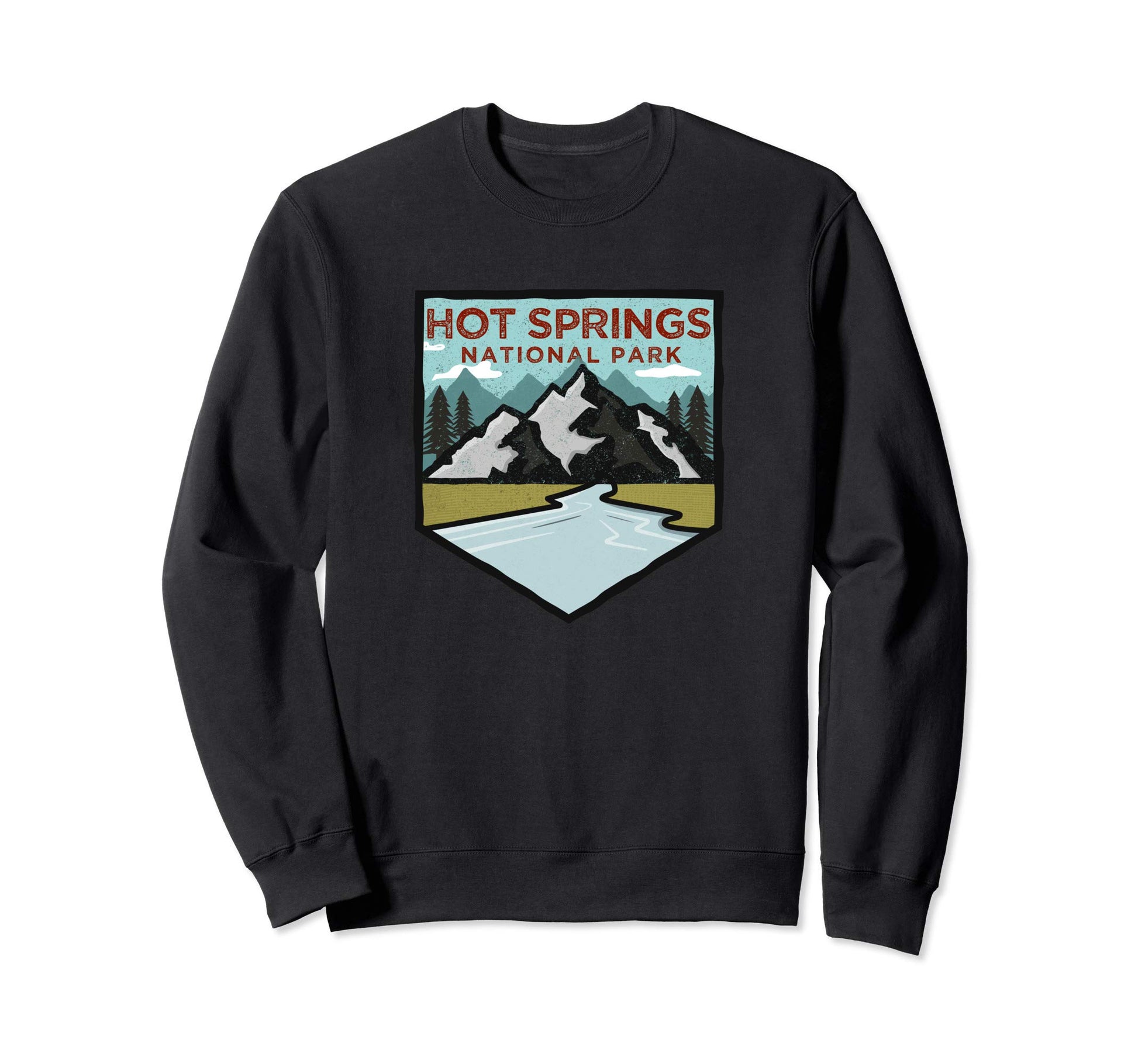Hot Springs National Park Gift Sweatshirt - Novelty Apparel for Adults - T-Shirt, Sweatshirt, Hoodie