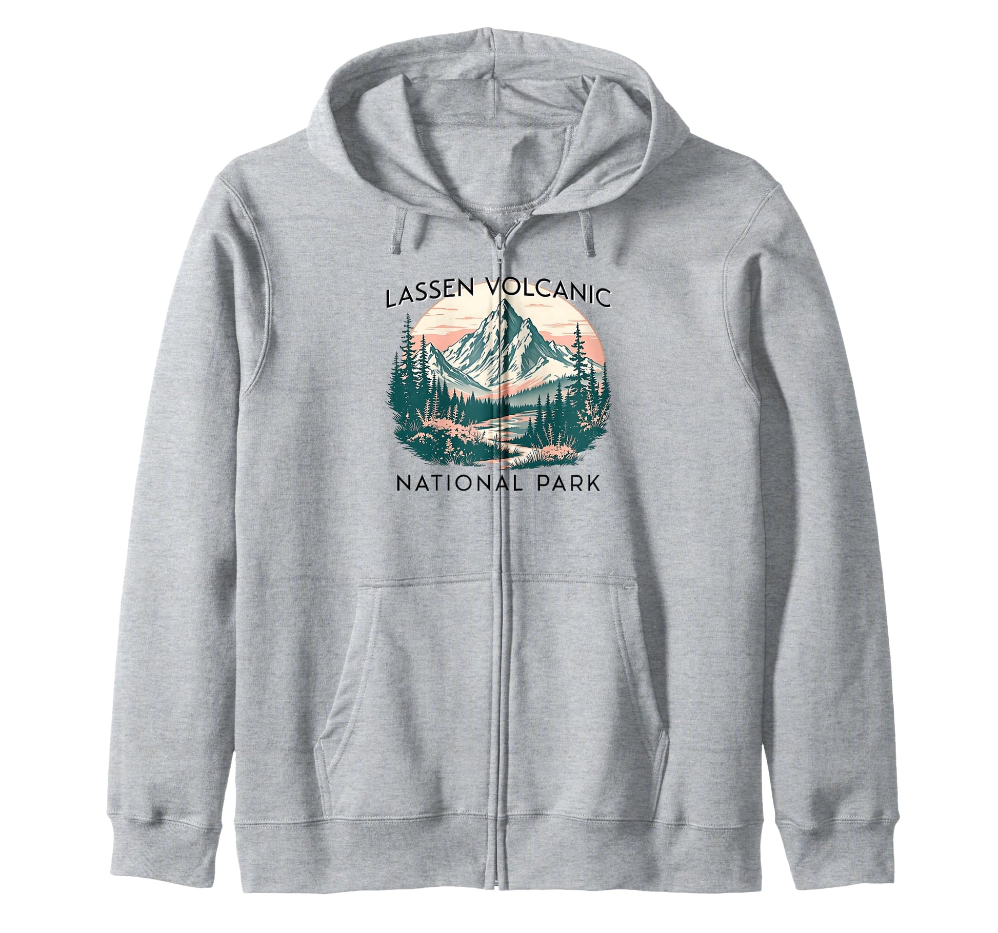Lassen Volcanic National Park California T-Shirt - Trendy Graphic Unisex - T-Shirt, Sweatshirt, Hoodie