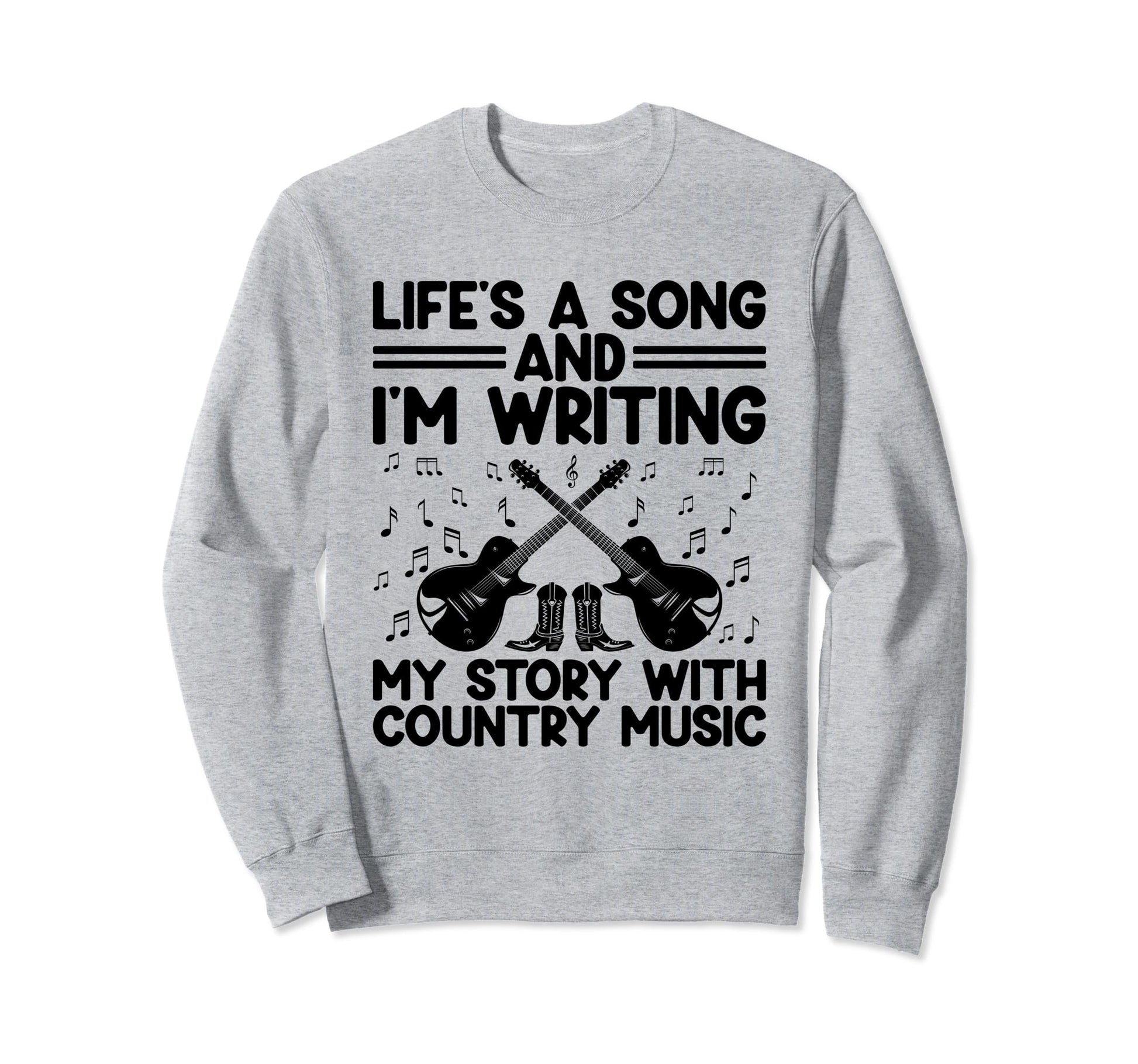 County Music Music Lover Western Sweatshirt - Custom Art Print Unisex - T-Shirt, Sweatshirt, Hoodie