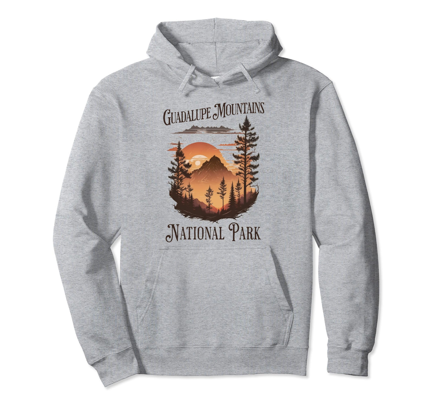 Guadalupe Mountains National Park Hoodie - Unique Graphic for Adults - T-Shirt, Sweatshirt, Hoodie