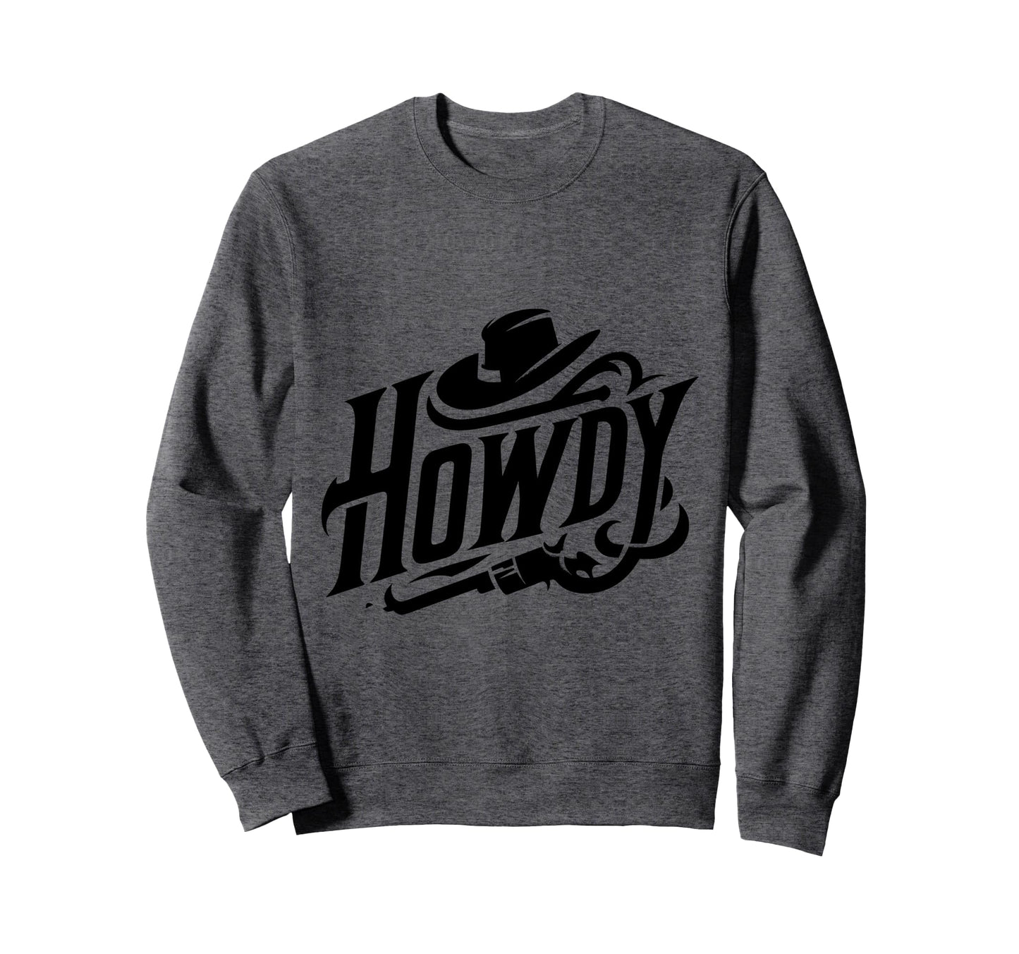 Howdy Southern Western Cowgirl Sweatshirt - Aesthetic Graphic for Adults - T-Shirt, Sweatshirt, Hoodie