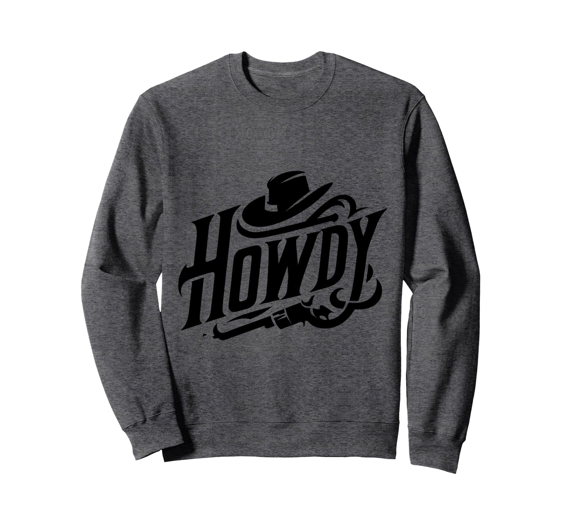 Howdy Southern Western Cowgirl Sweatshirt - Aesthetic Graphic for Adults - T-Shirt, Sweatshirt, Hoodie