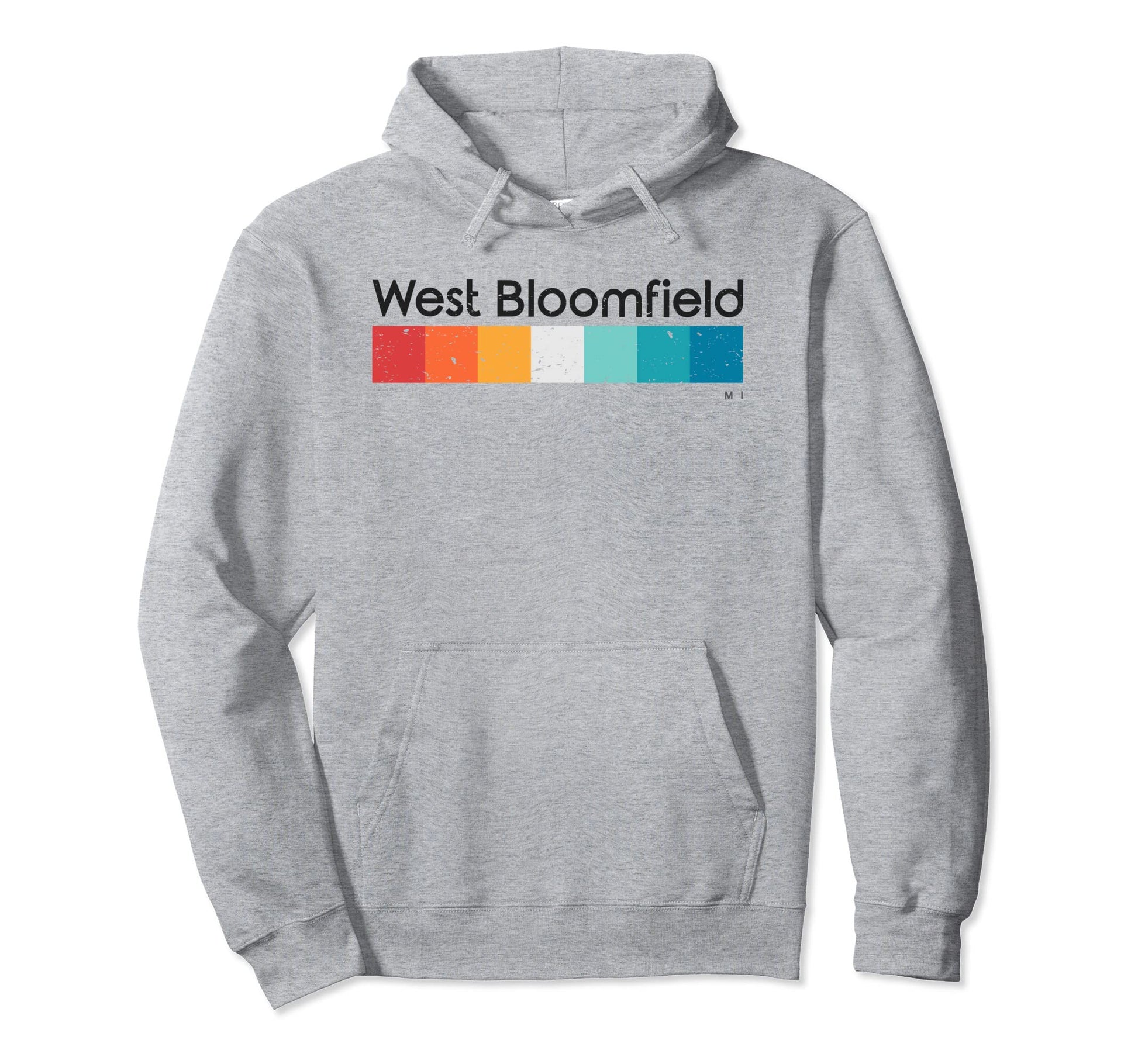 West Bloomfield Mi Hoodie - Aesthetic Graphic Unisex - T-Shirt, Sweatshirt, Hoodie