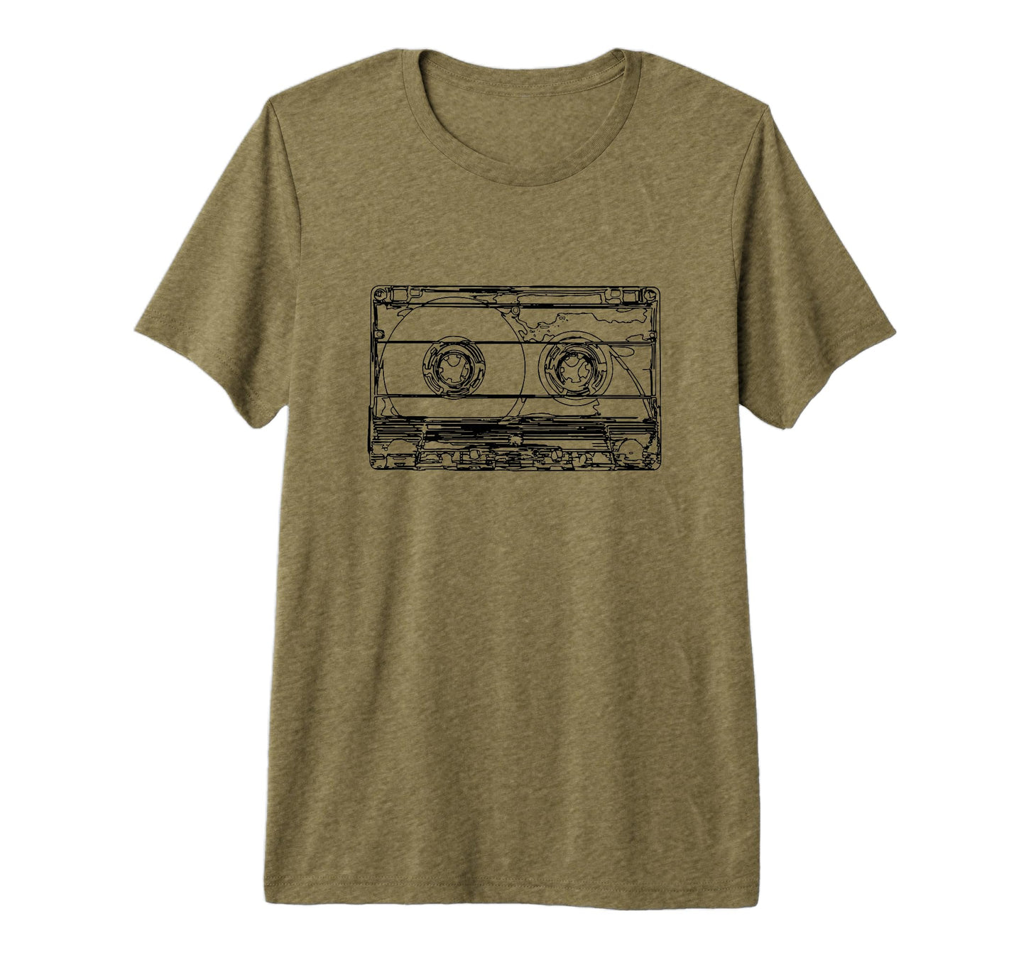 Old School Hip Hop Music Mixtape T-Shirt - Custom Art Print Men Women - T-Shirt, Sweatshirt, Hoodie