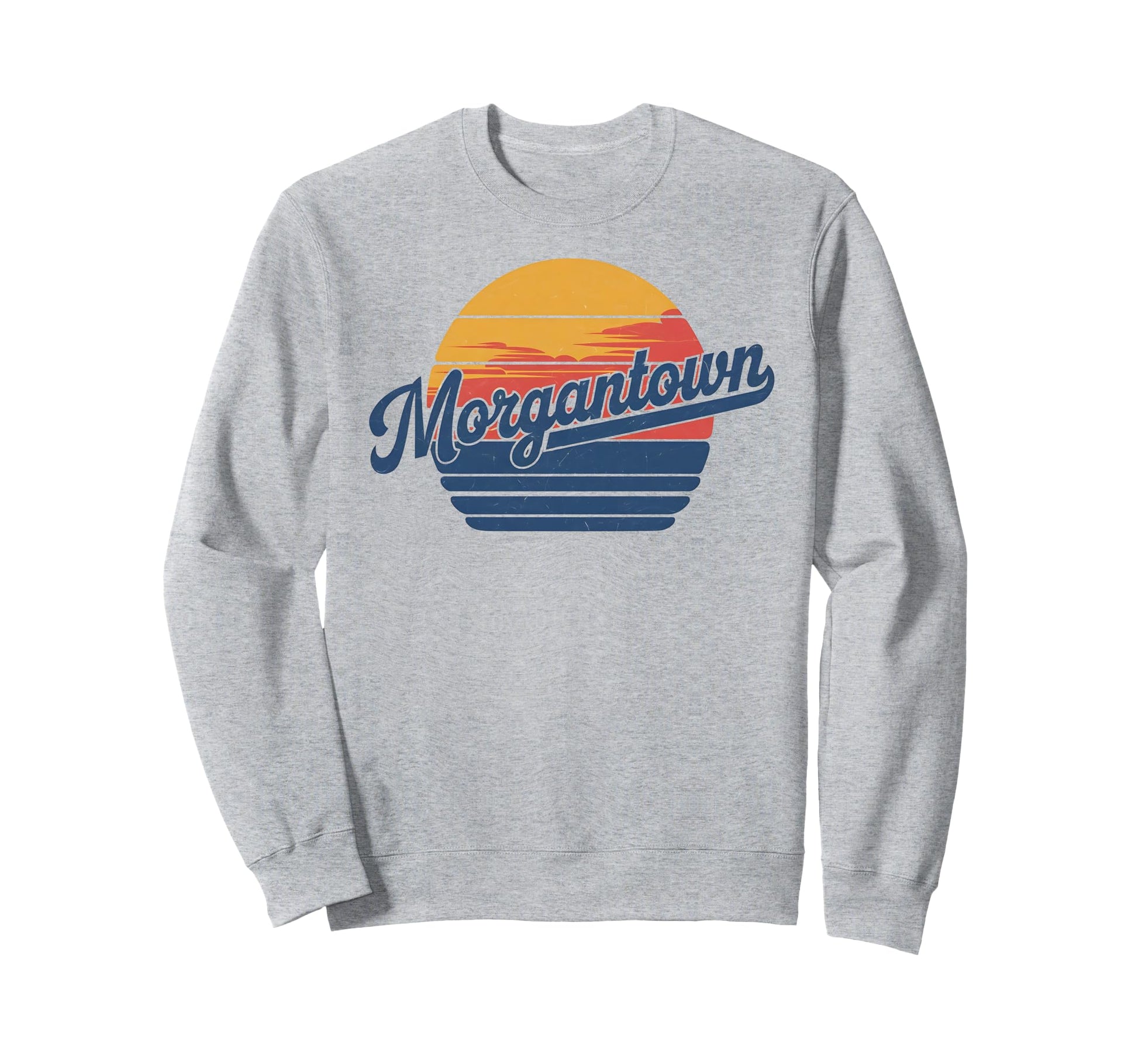 Morgantown West Virginia Sports Sweatshirt - Minimalist Print Unisex - T-Shirt, Sweatshirt, Hoodie