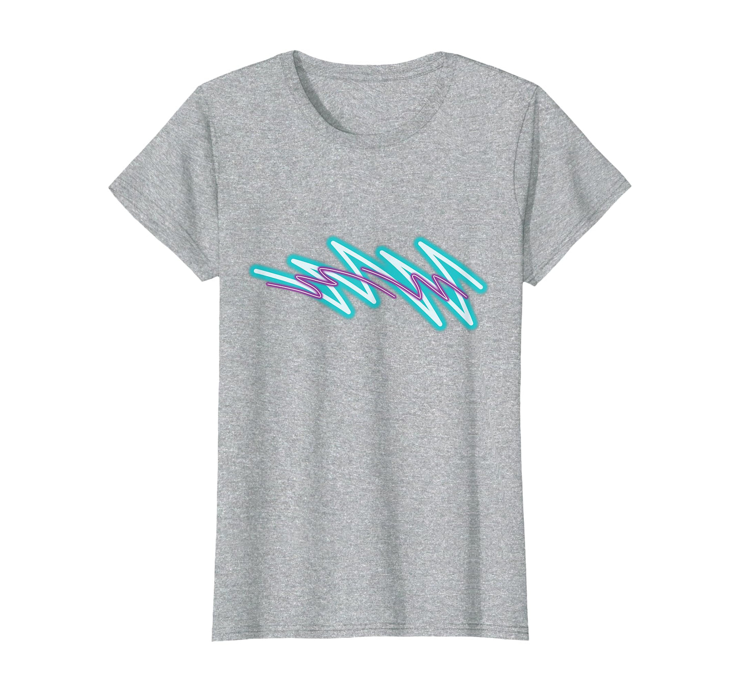 Nostalgic 90S Minimal Neon Jazzy Paper T-Shirt - Unique Graphic Men Women - T-Shirt, Sweatshirt, Hoodie
