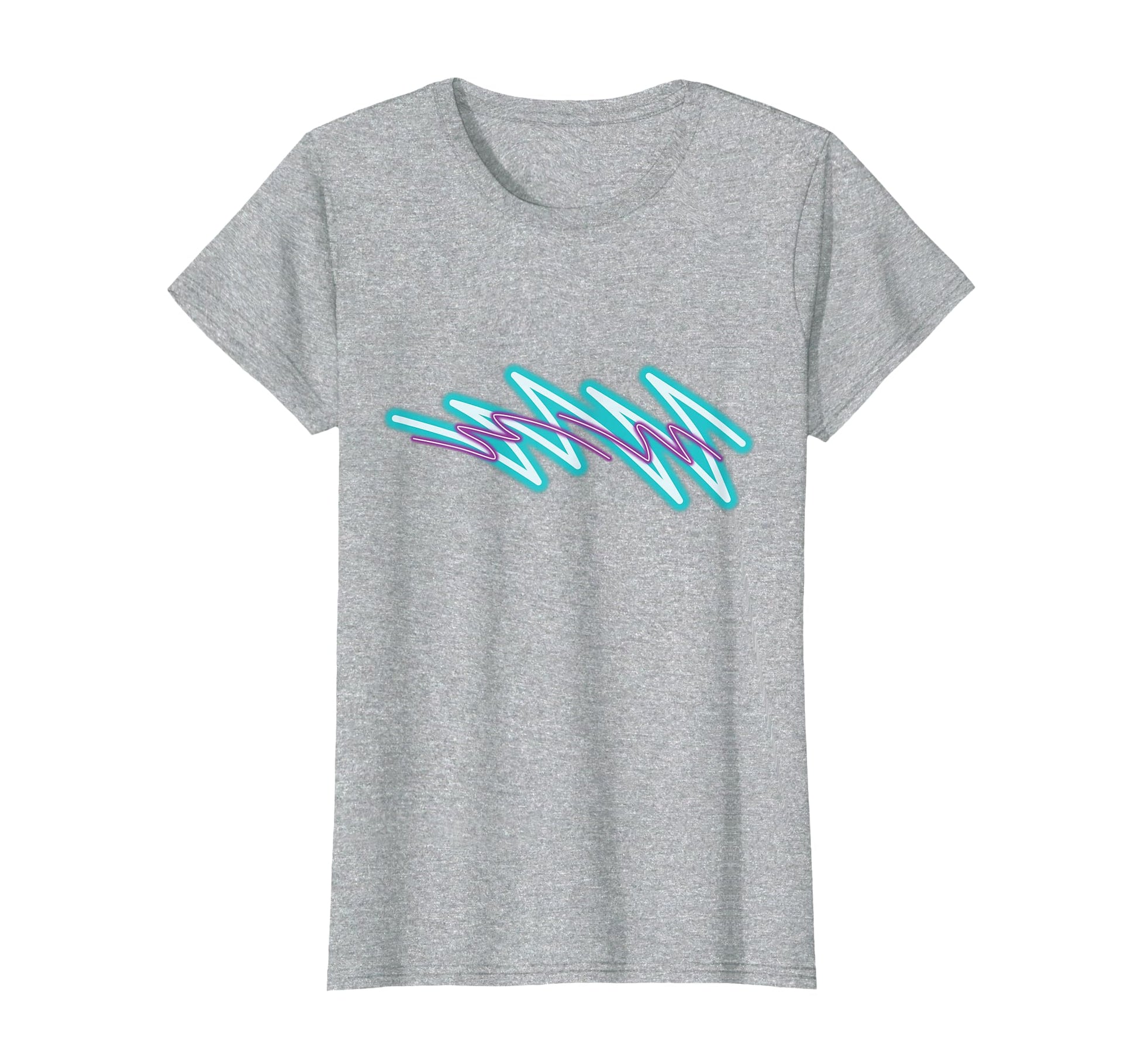 Nostalgic 90S Minimal Neon Jazzy Paper T-Shirt - Unique Graphic Men Women - T-Shirt, Sweatshirt, Hoodie