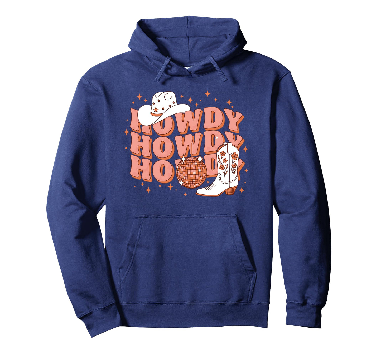 Howdy Country Rodeo Western Howdy Hoodie - Custom Art Print Men Women - T-Shirt, Sweatshirt, Hoodie
