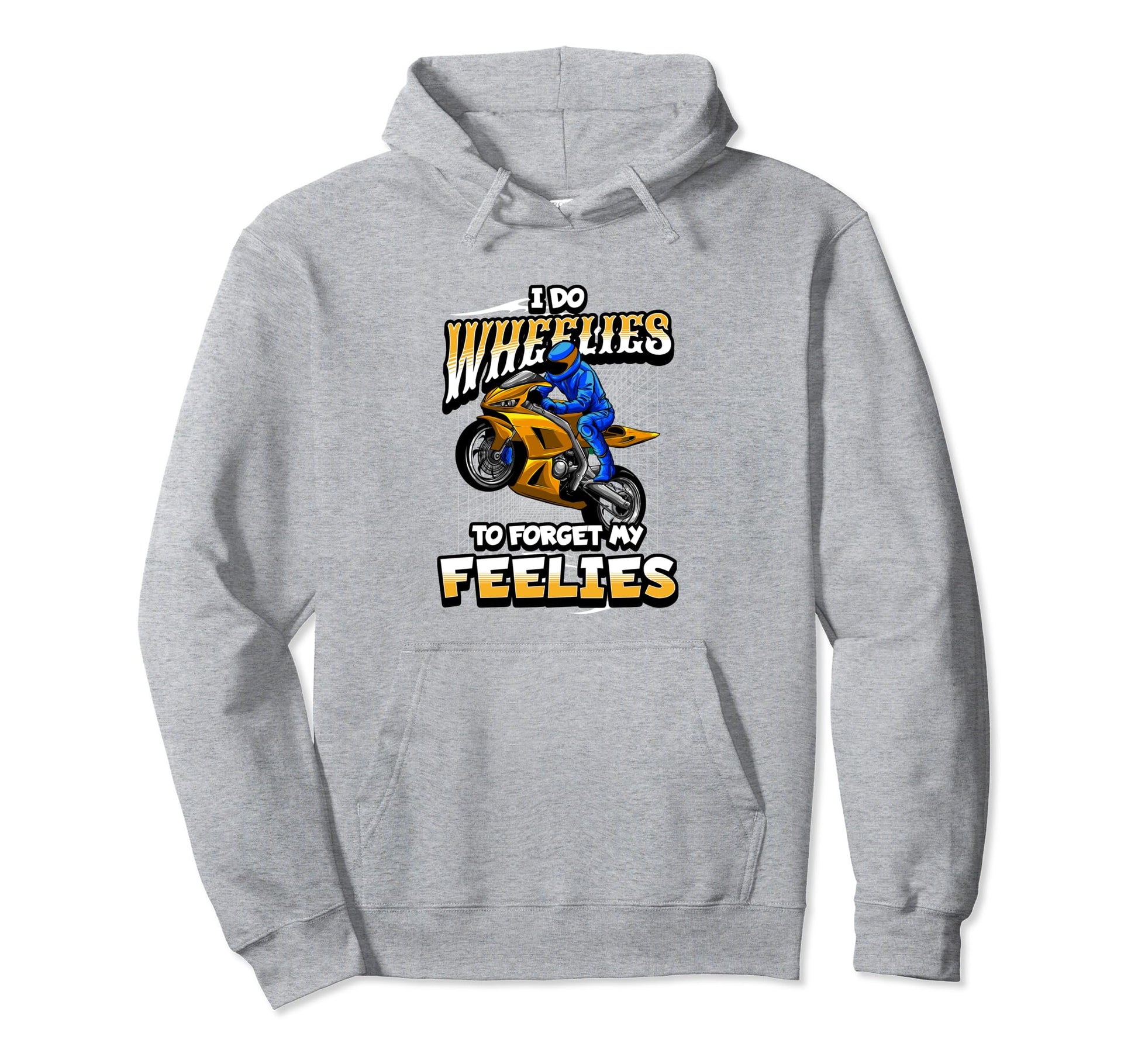 Biker Motorcycle Motorcycle Funny Hoodie - Minimalist Print Unisex - T-Shirt, Sweatshirt, Hoodie