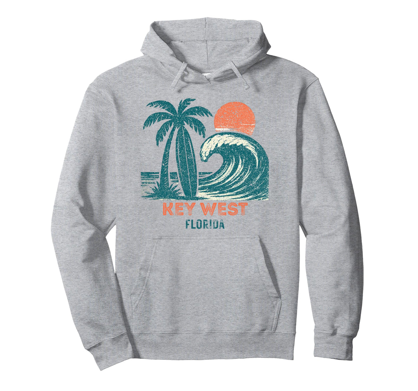 Key West Florida Souvenir Gift Hoodie - Streetwear Style Men Women - T-Shirt, Sweatshirt, Hoodie