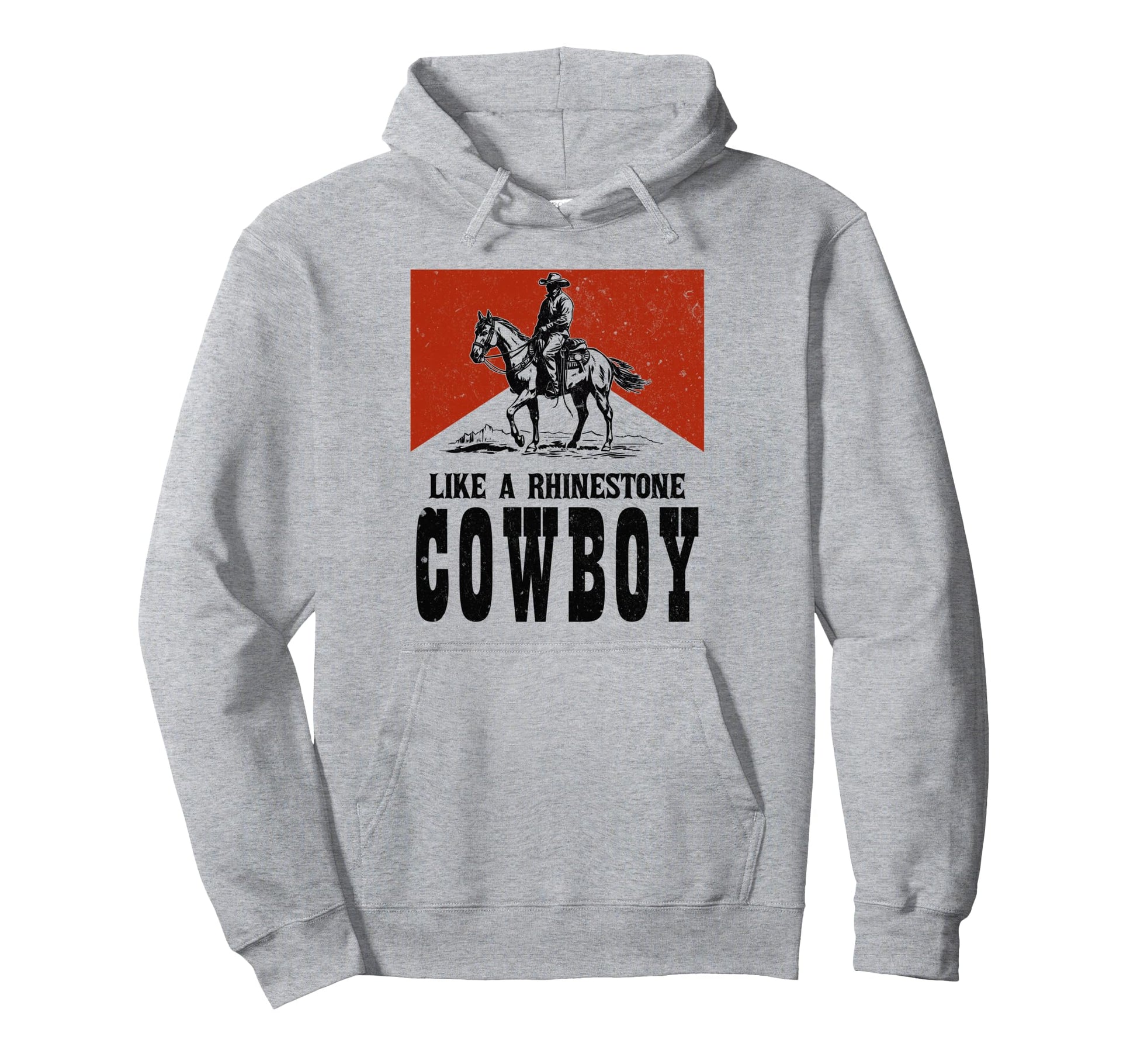 Western Country Like Rhinestone Hoodie - Casual Everyday Wear for Adults - T-Shirt, Sweatshirt, Hoodie